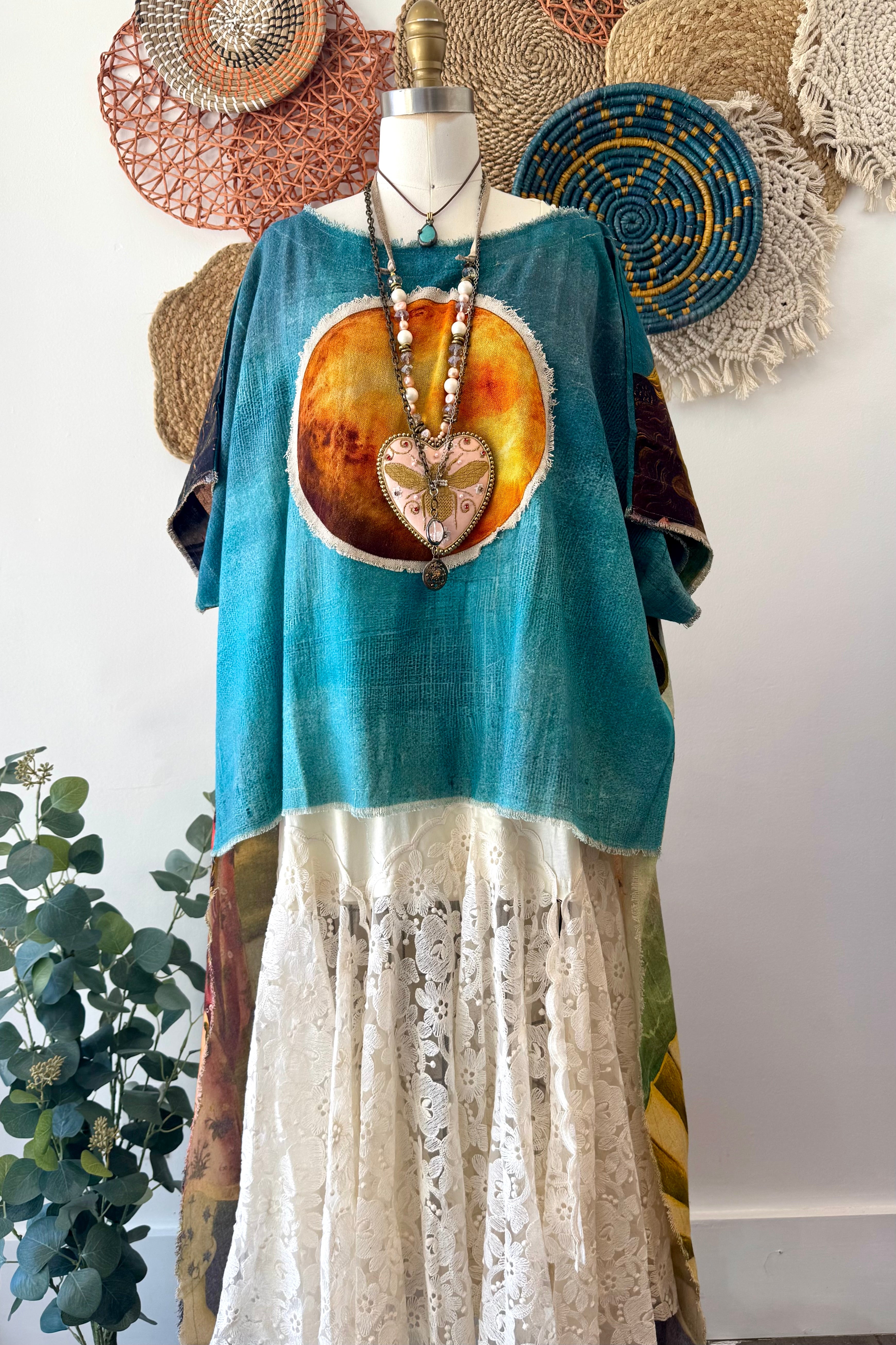 The Artist Hi Low Tunic Top