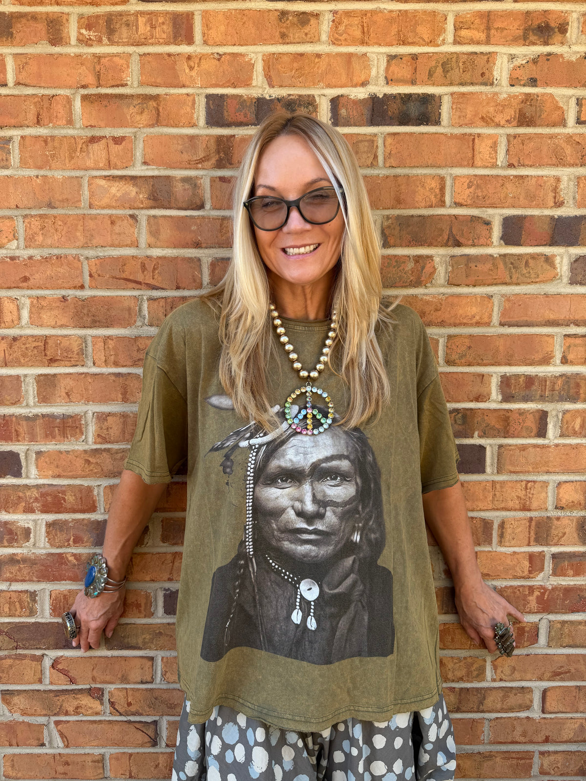 Native Oversize Boyfriend Tee