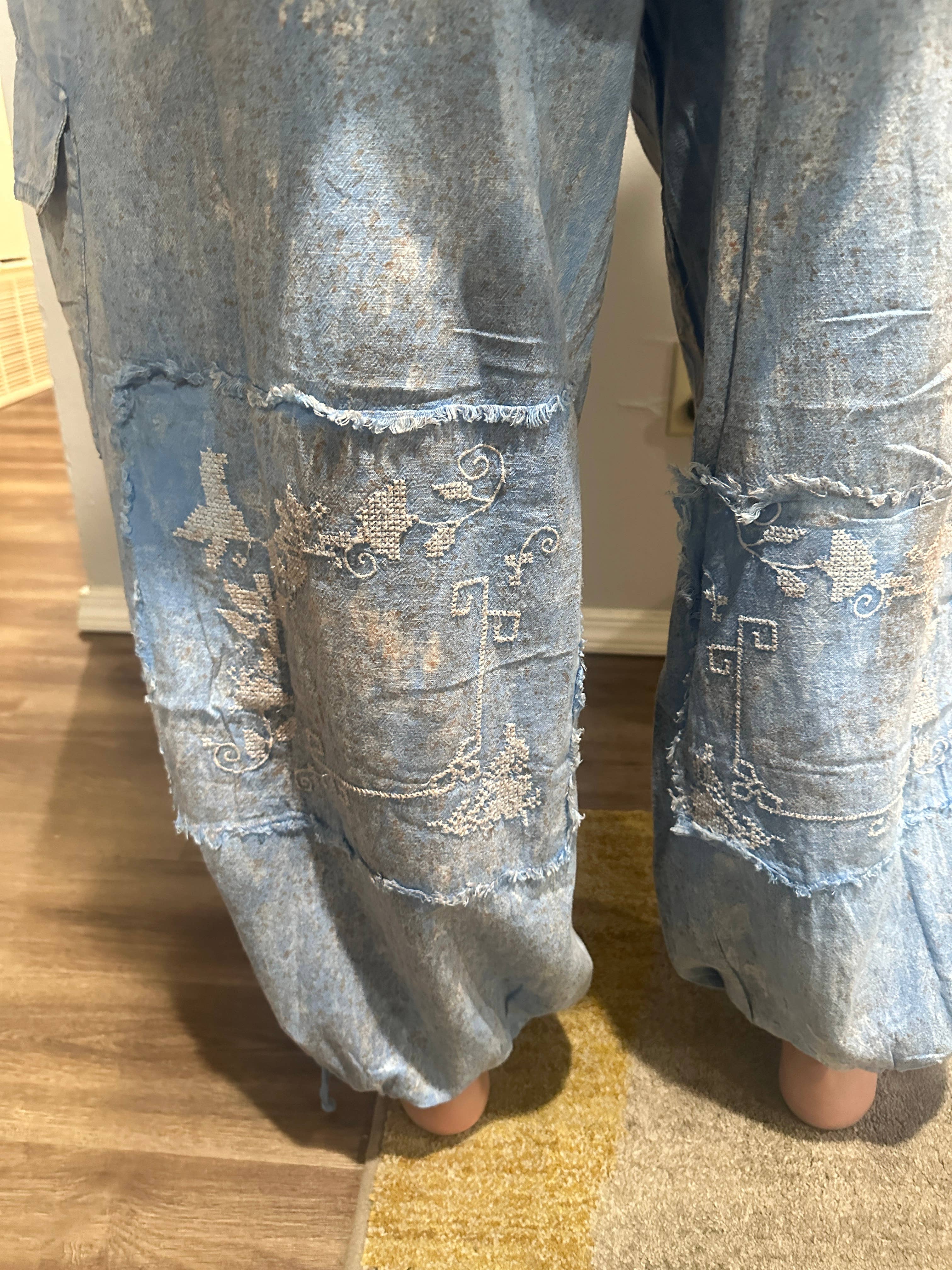 Blue Cross Sitch Genie Pant