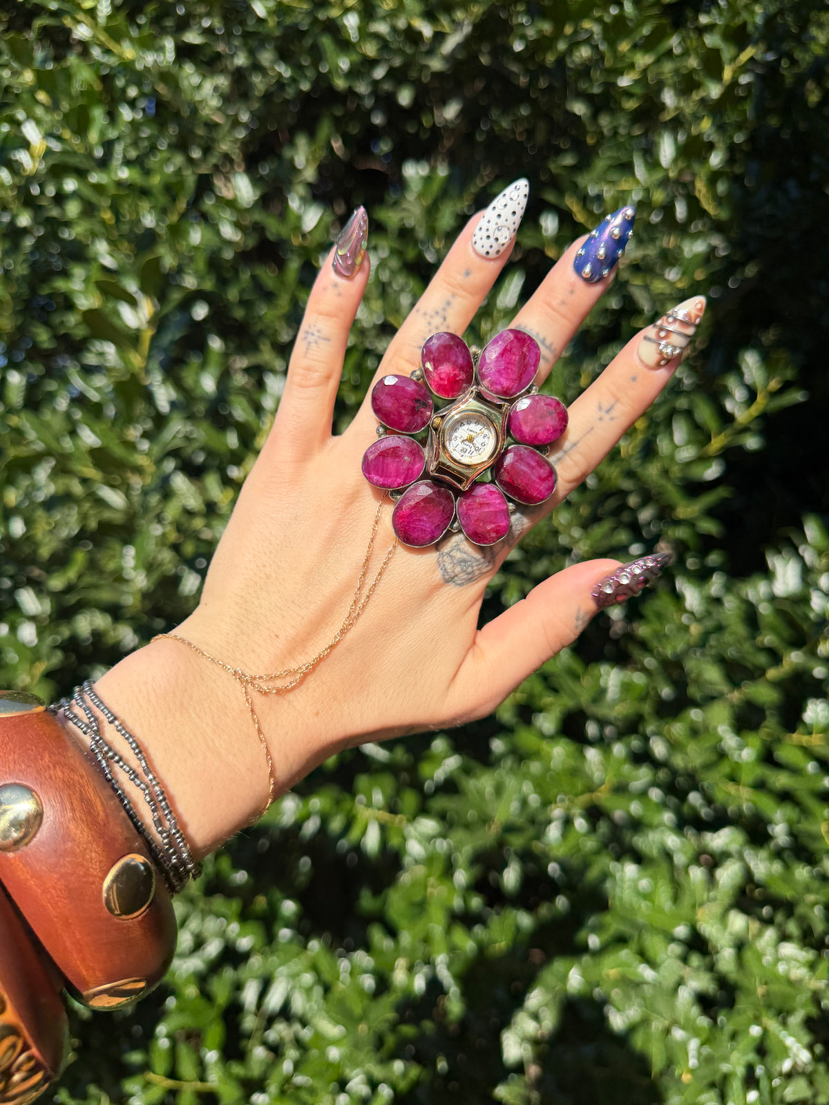 Half Past Agate Ring