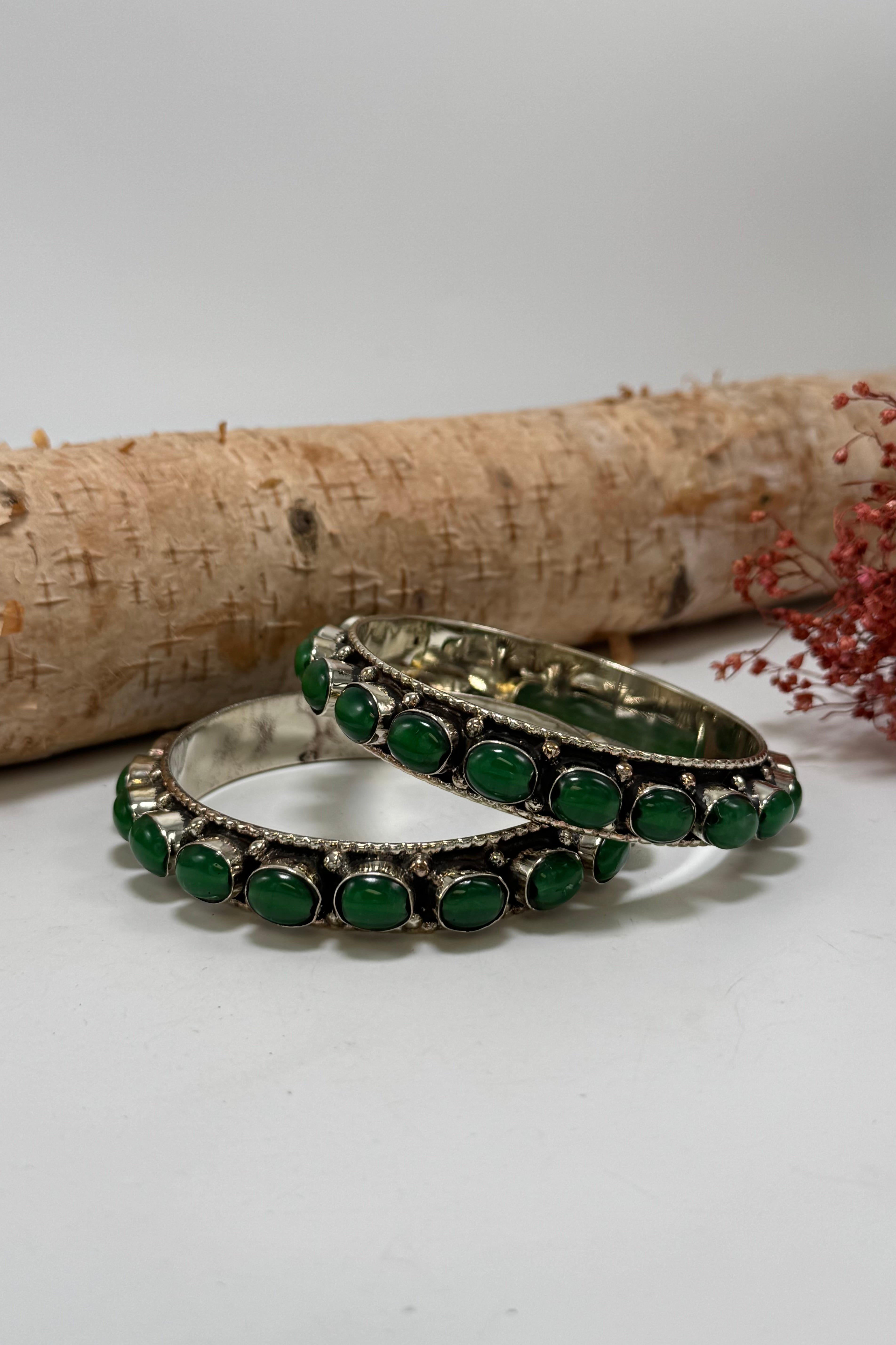 Stackable Emerald Bracelet