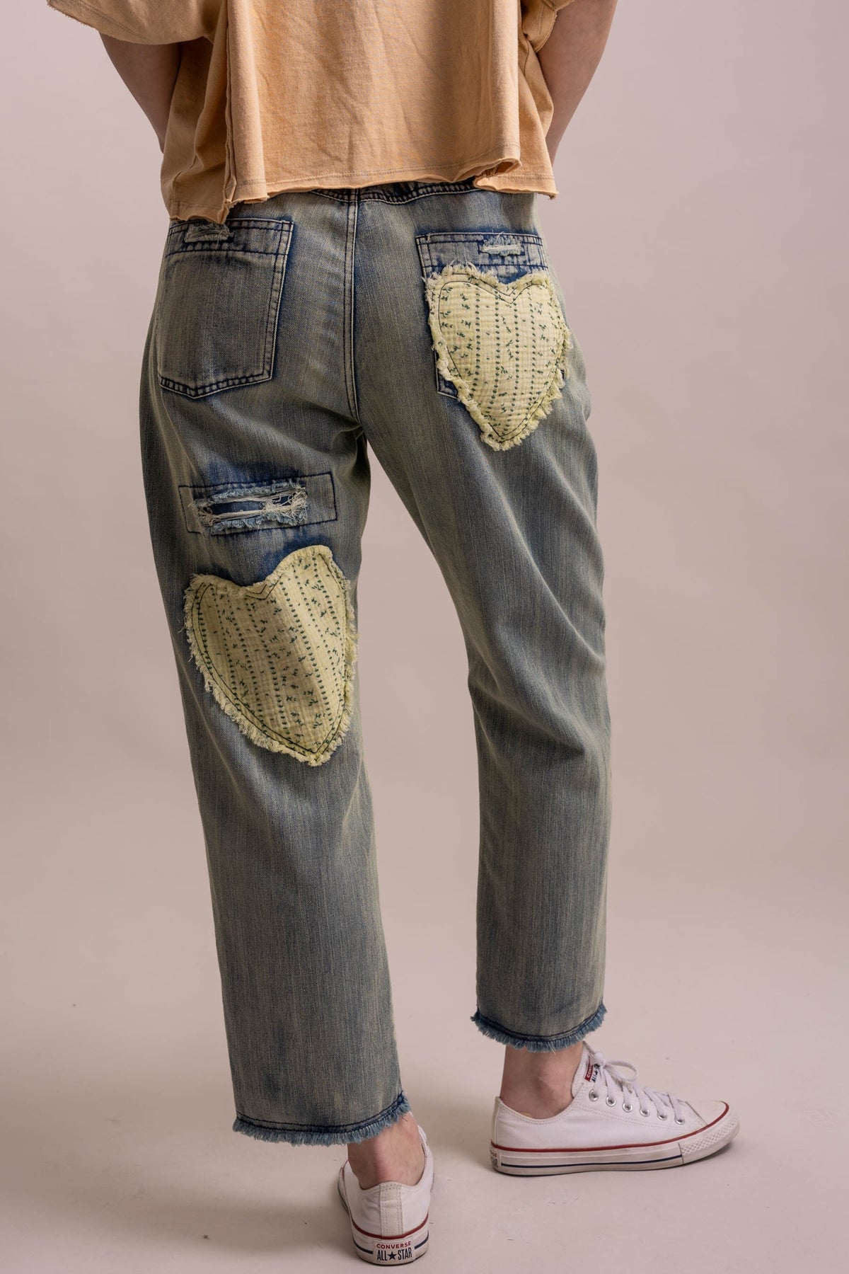 Heart Eyes For You Patched Pant
