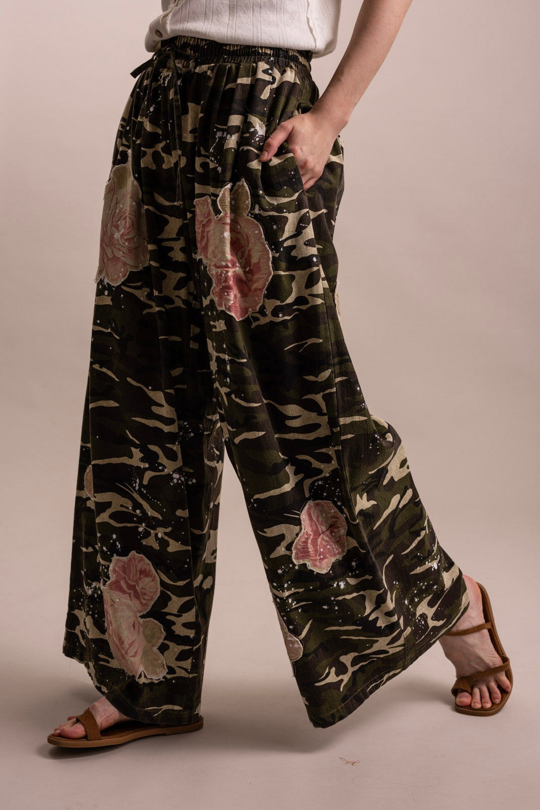 The Camo and Flower Pants