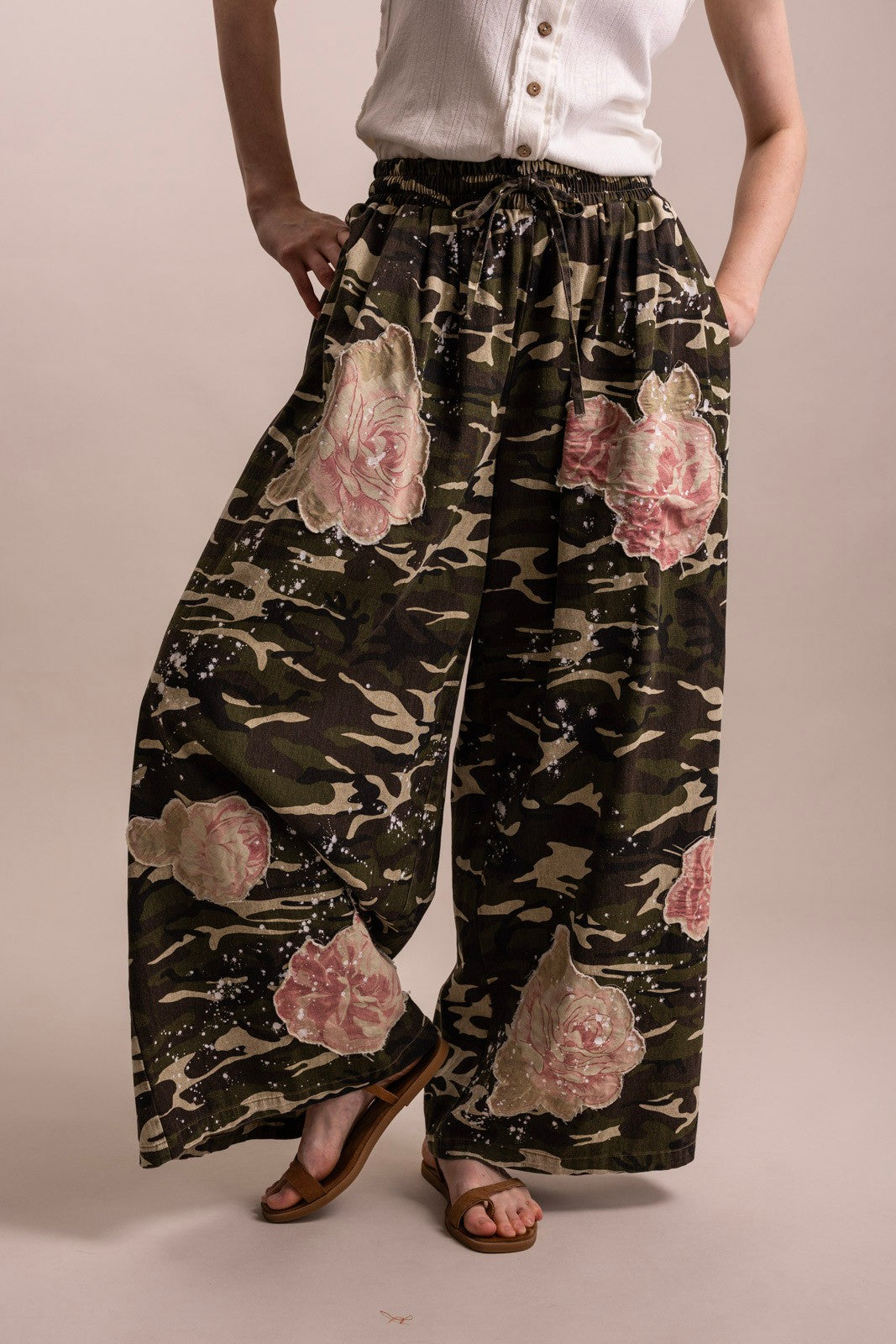 The Camo and Flower Pants