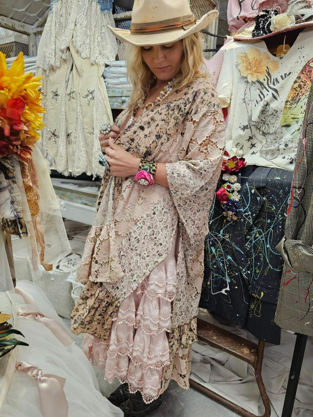 The Lace Love Letter Duster Kimono