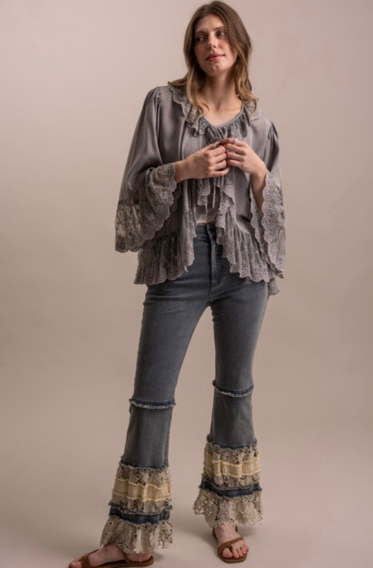 Sweet Serenity Front Tie Top