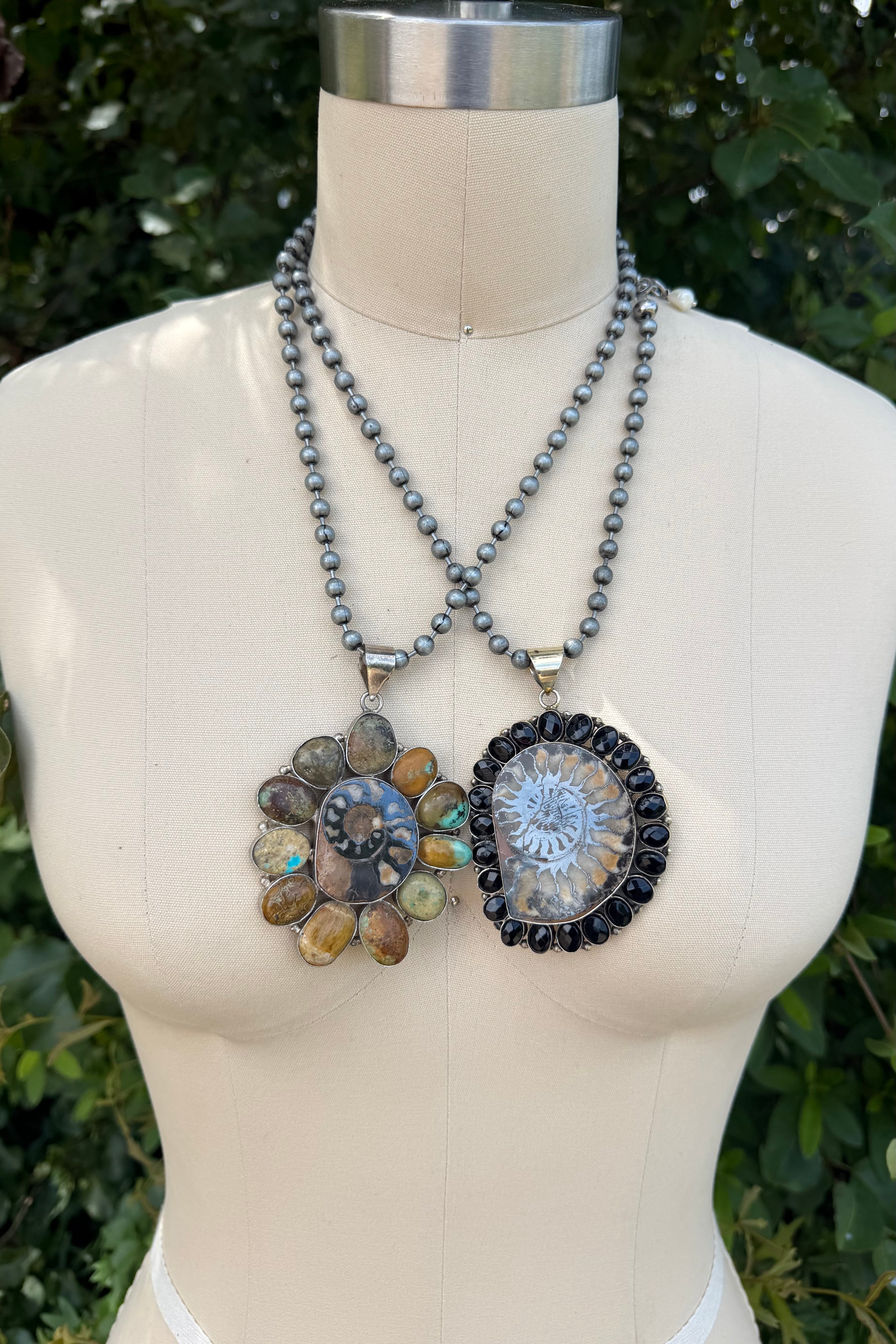 Fossil Mash Chunky Necklace