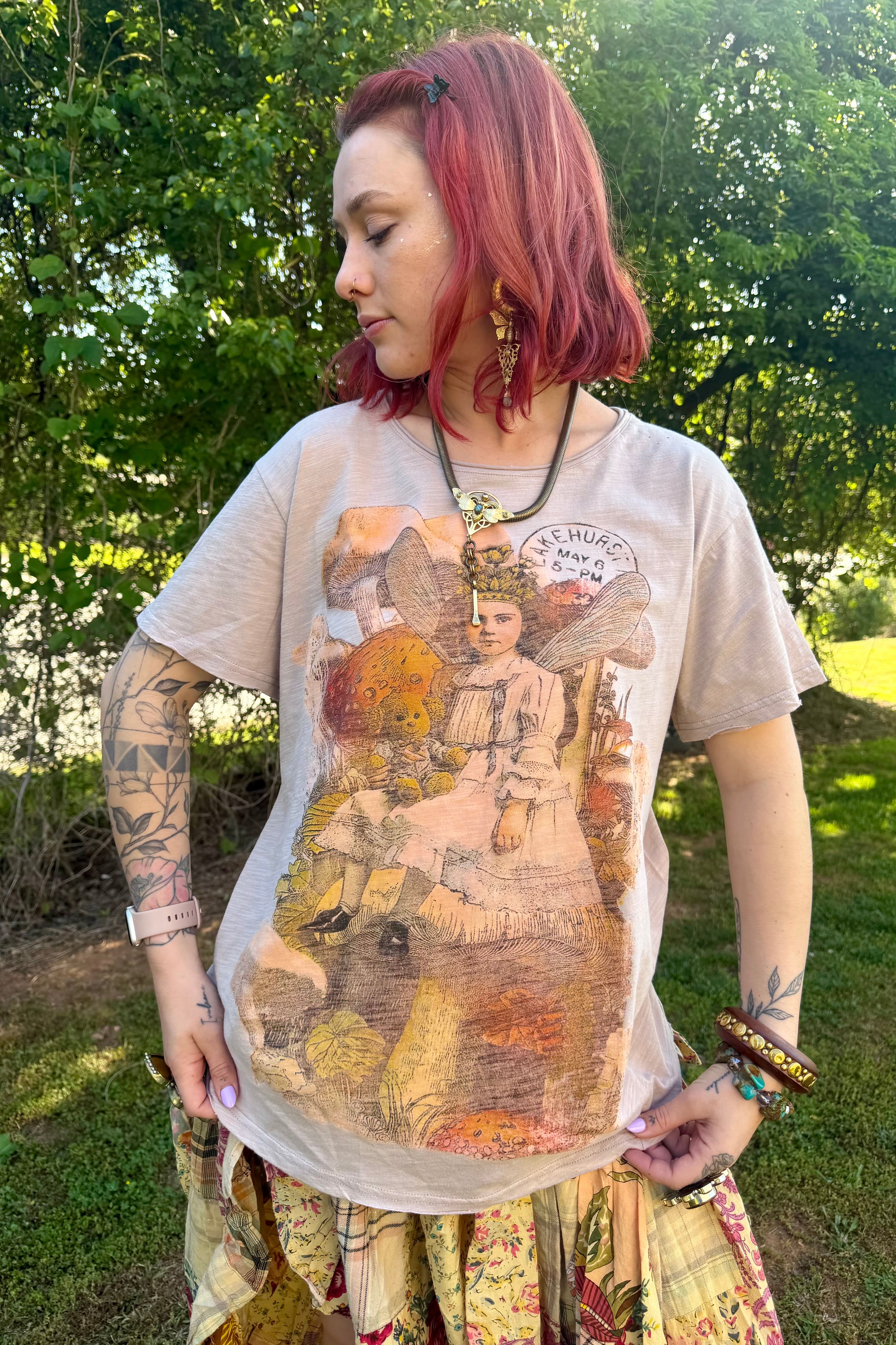 Moon Dance Tee in Fairy Flight