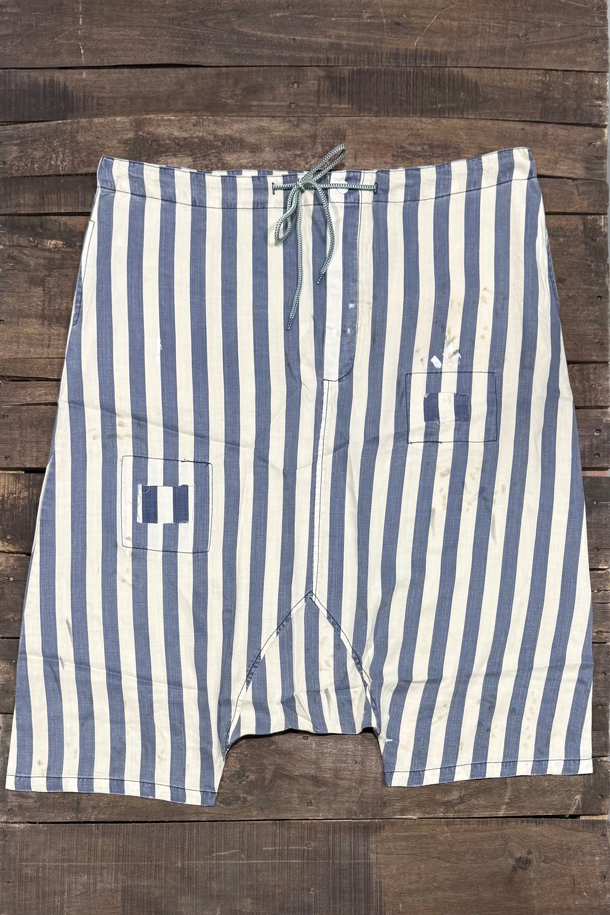 Earthsong Harem Pants - Chambray Stripes