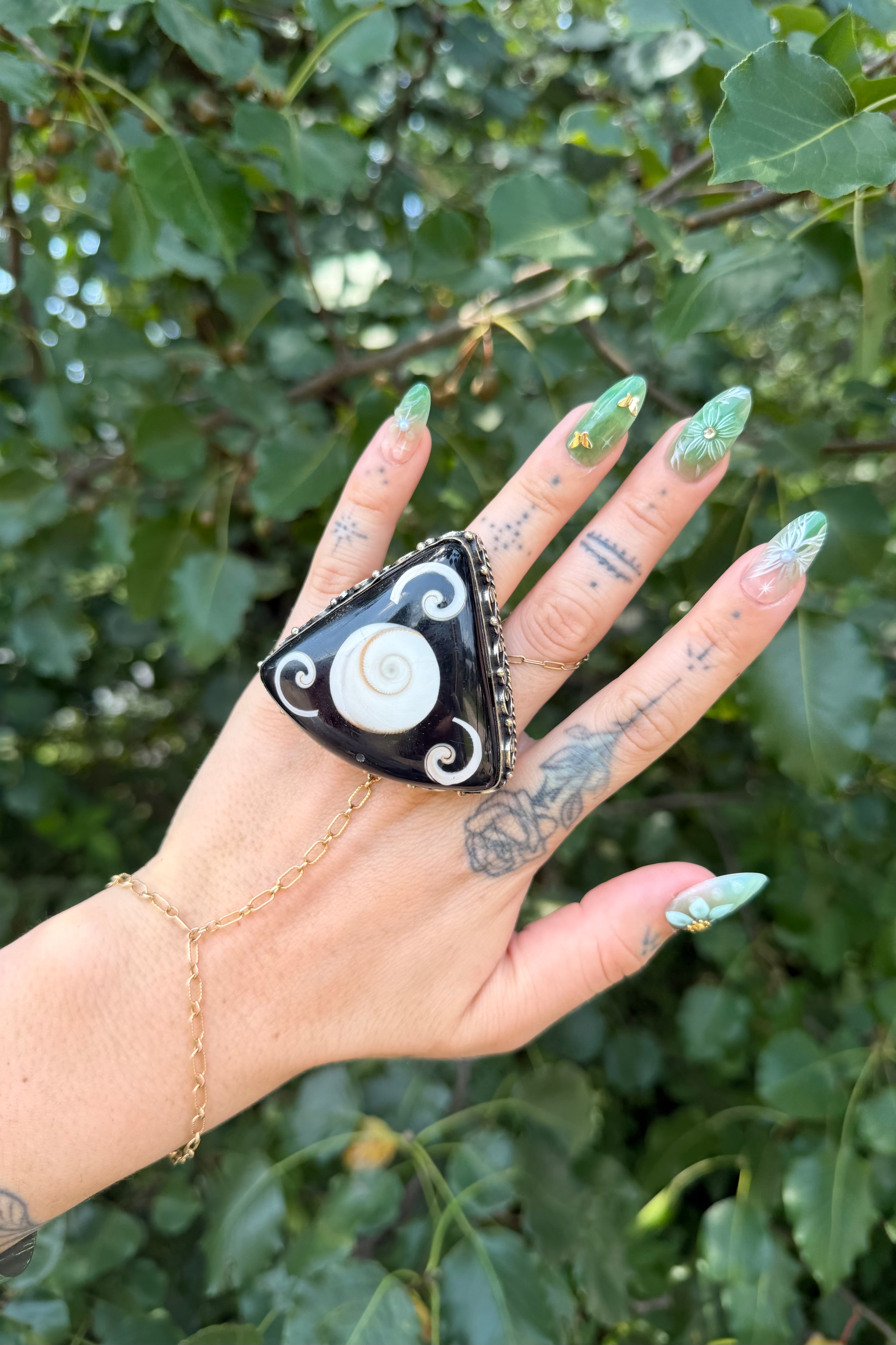 Bermuda Triangle Ring