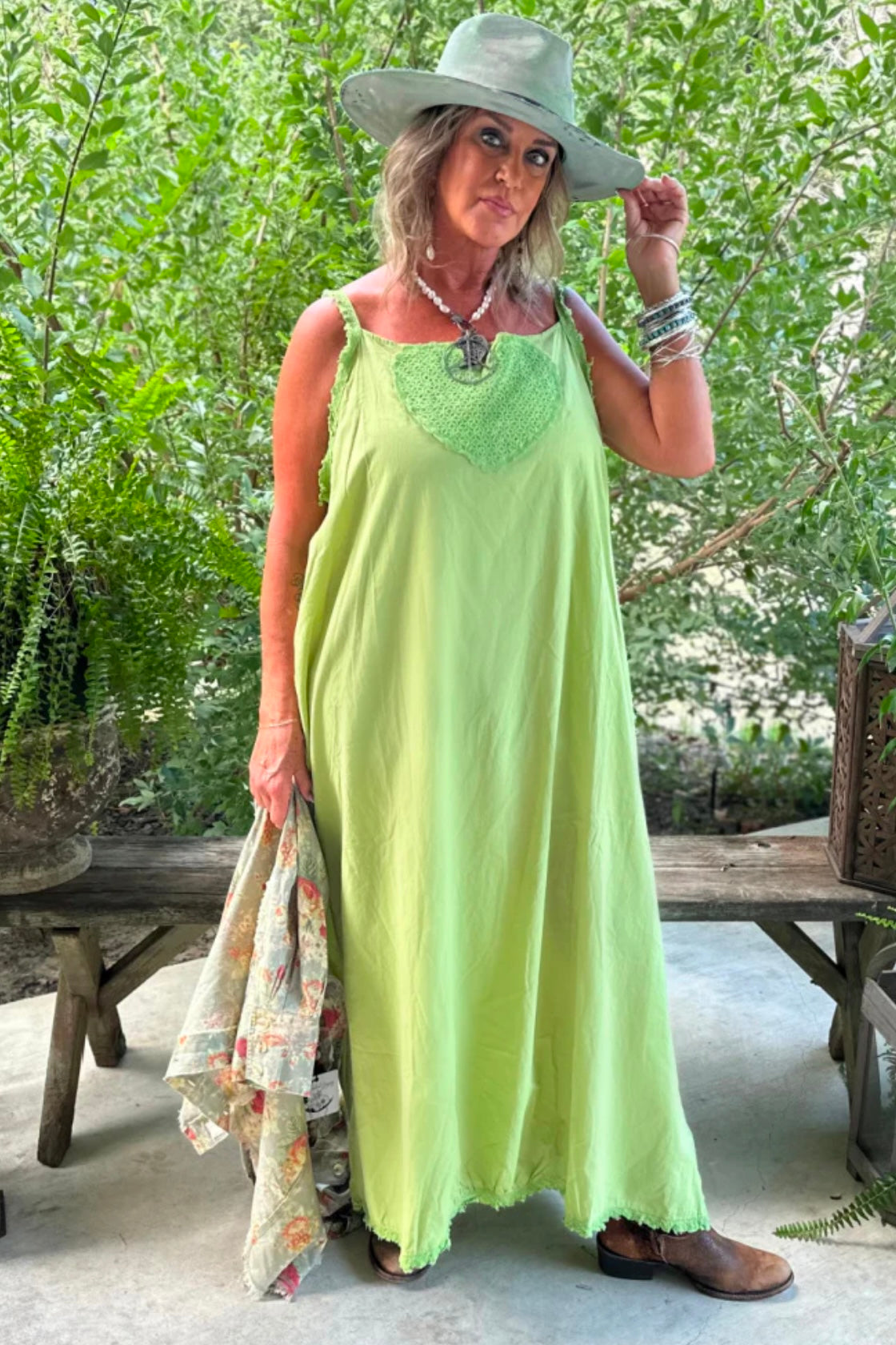 Sale - Jaded Gyspy Slip Always In My Heart Dress