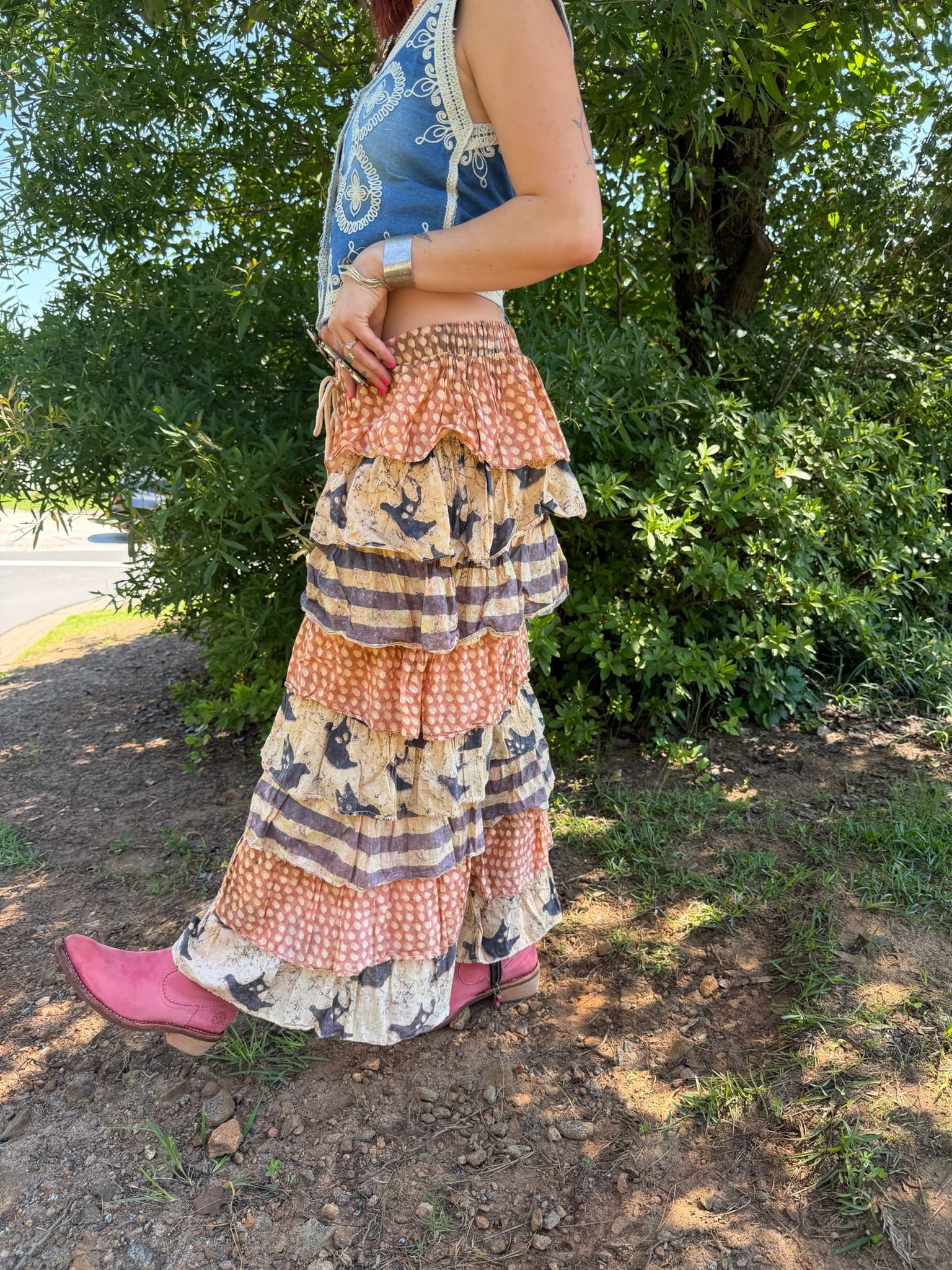 Ruffle Fly Away Pant