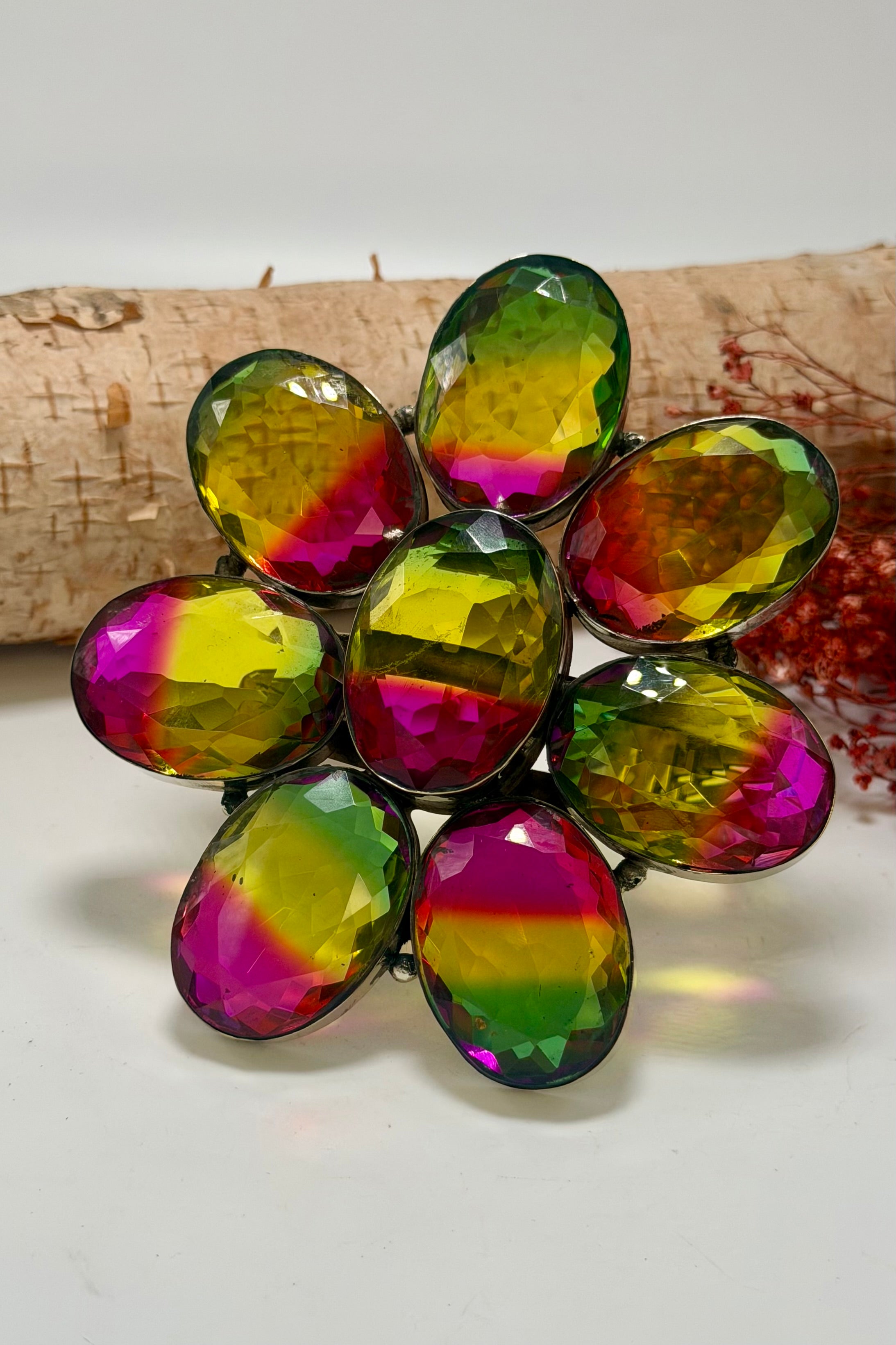 Flower Power 3 Line Cuff Style 12