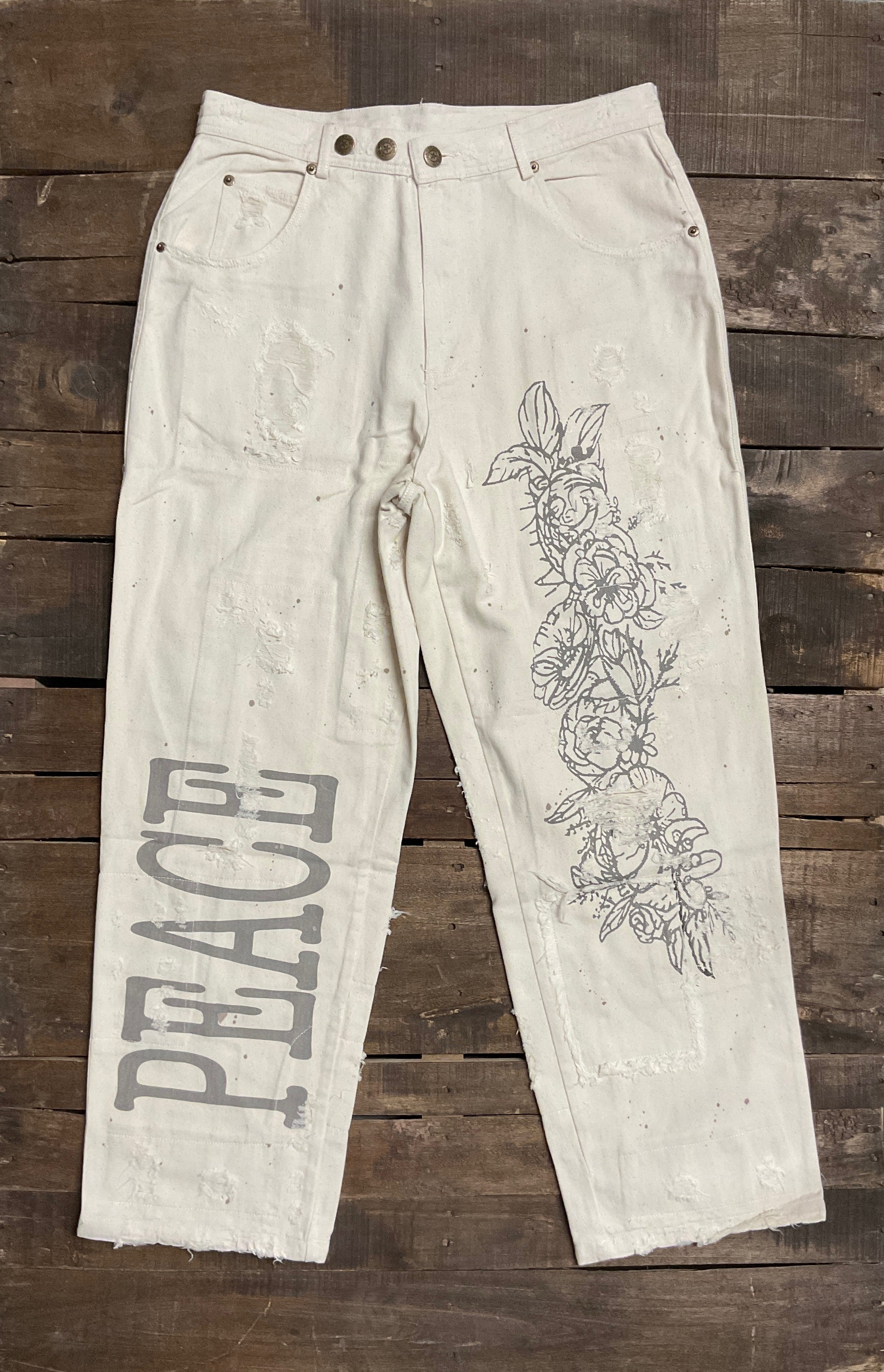 Peace & Love in White