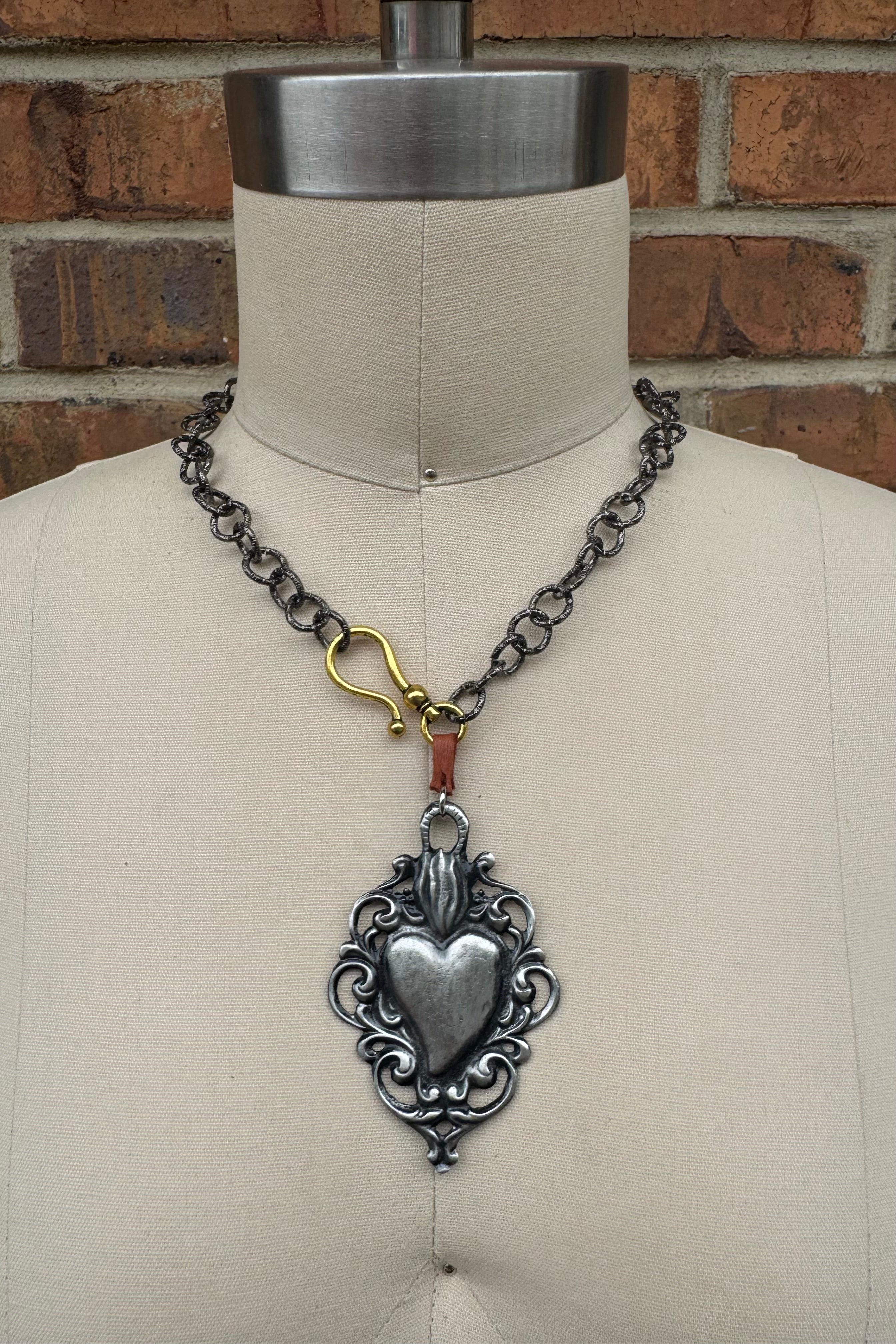 Knife through My Heart Necklace