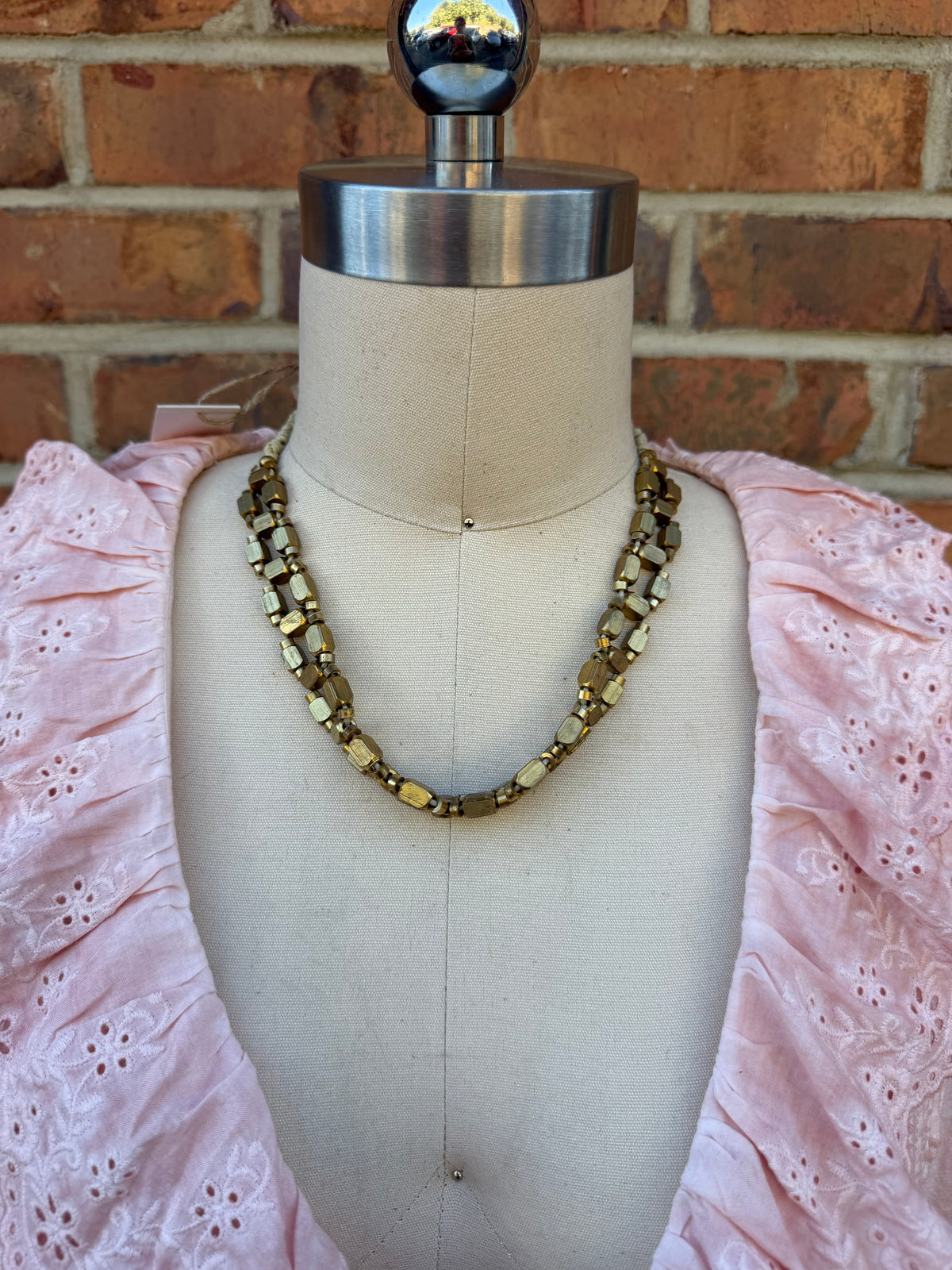 Final Sale - Knotted Shortie Necklace