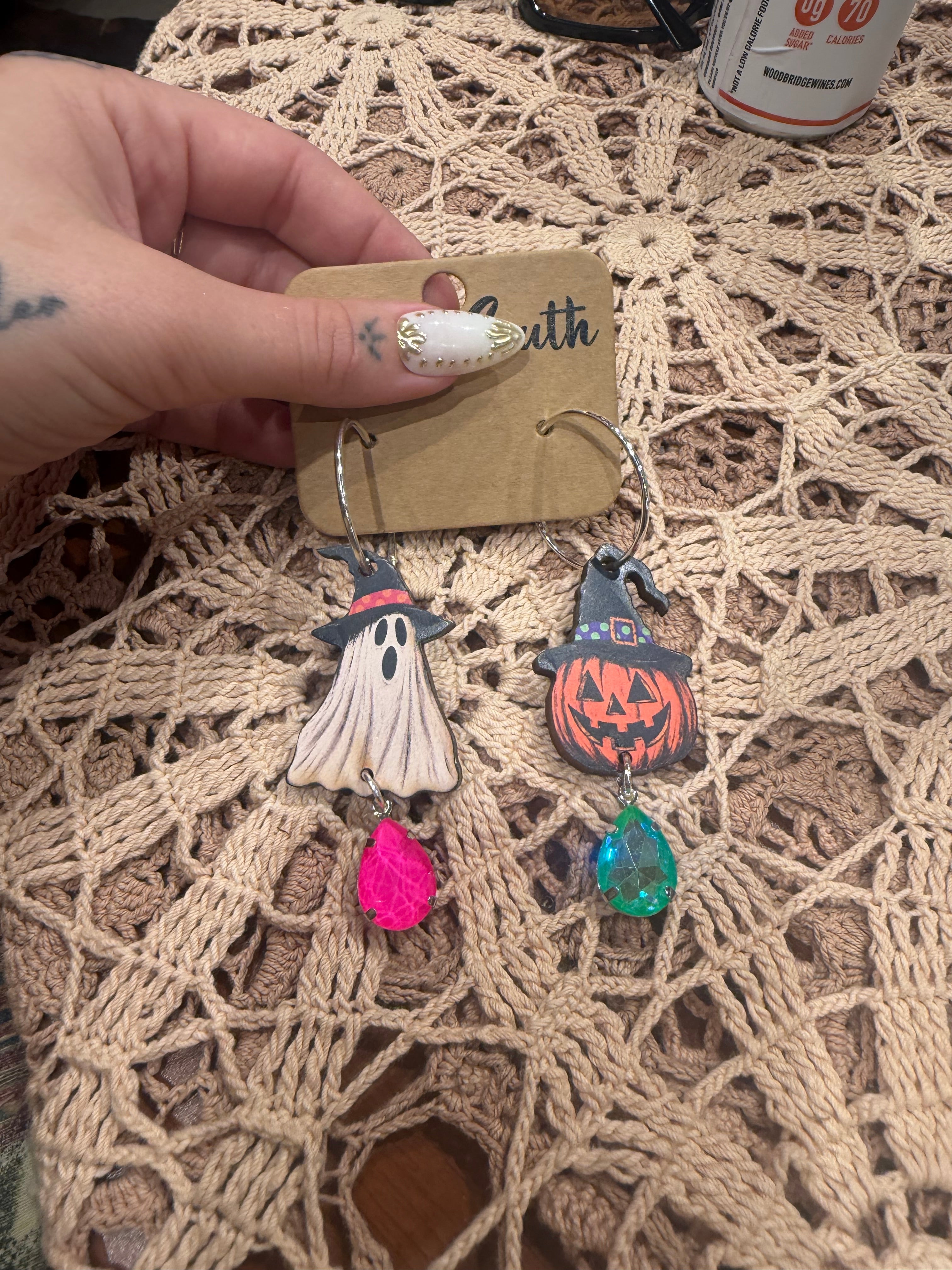 Scared & Orange Earrings 7