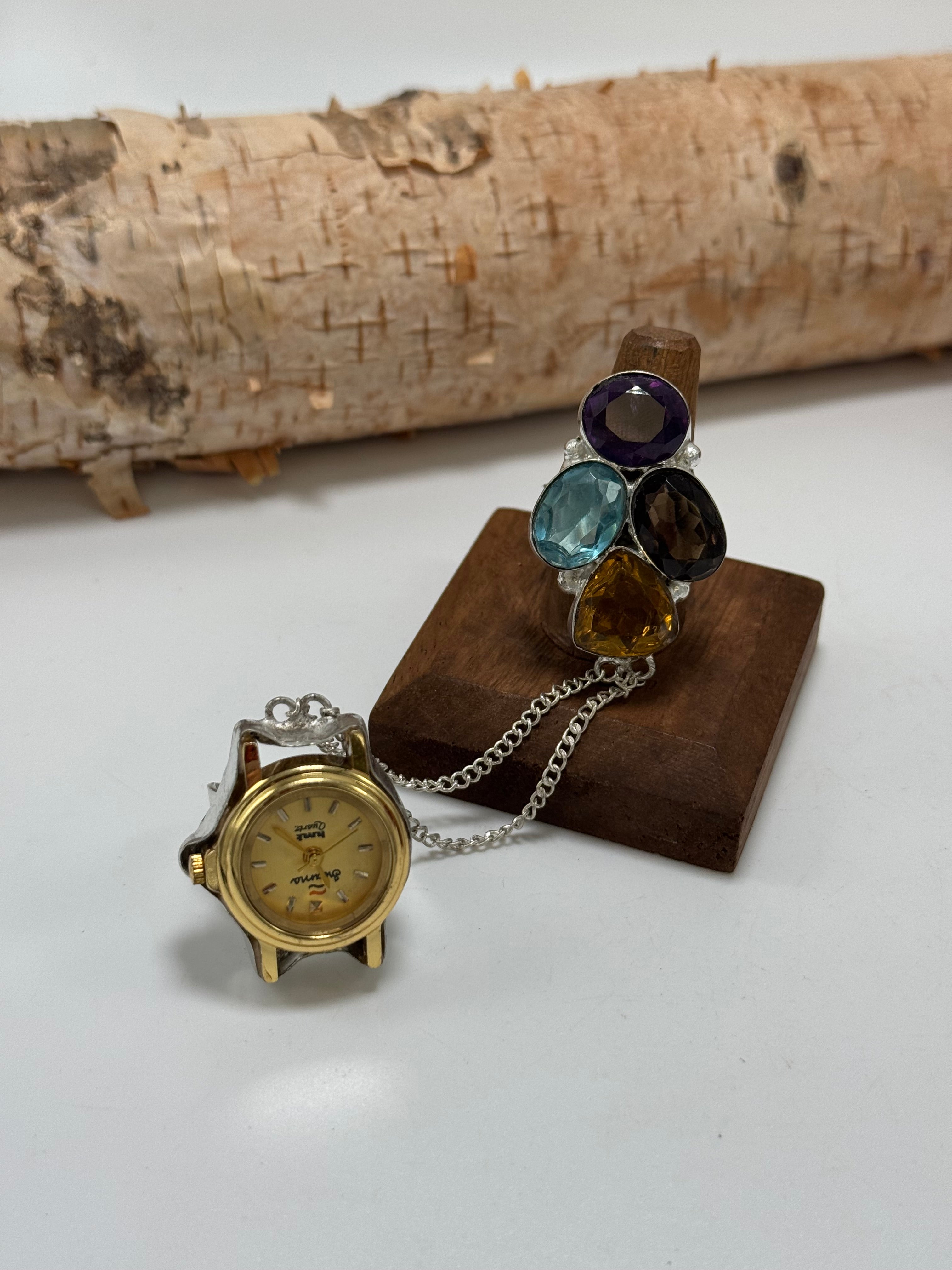 Tick Tock Double Ring - Style 13