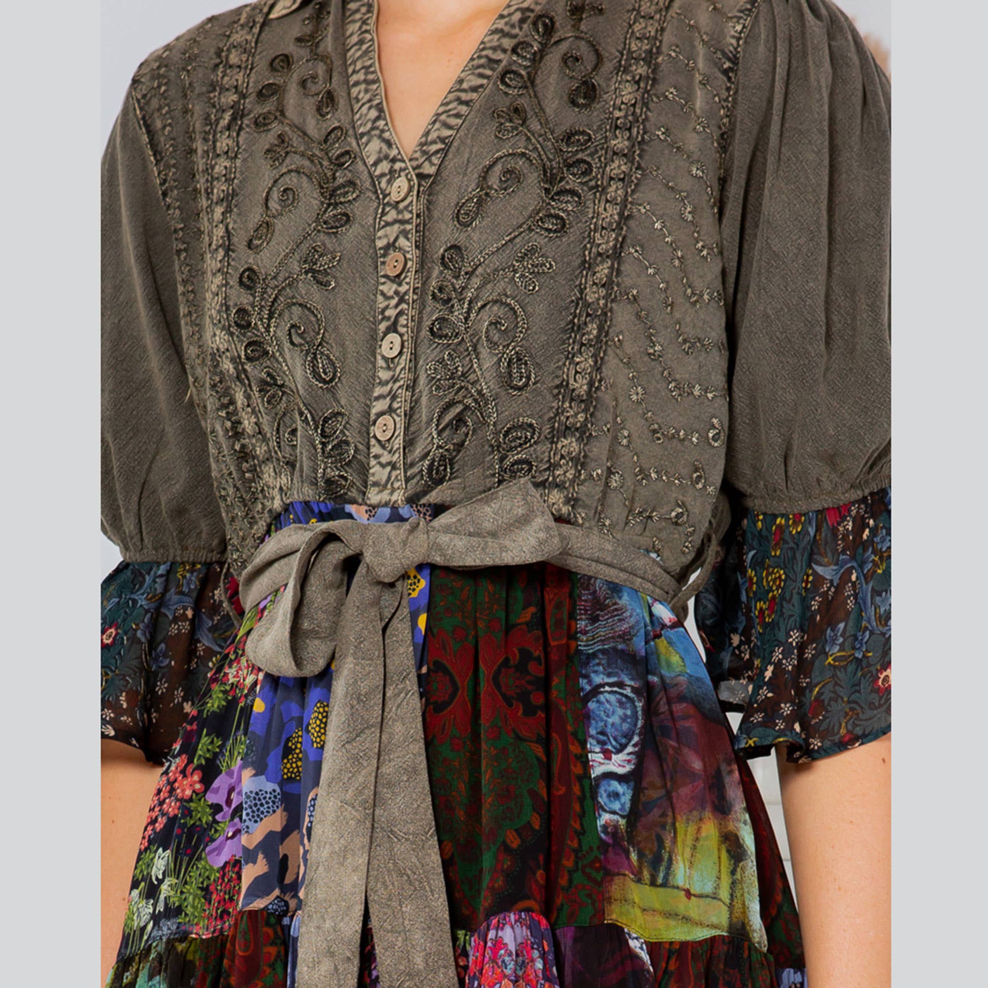 Vintage Fusion Baby Doll Dress