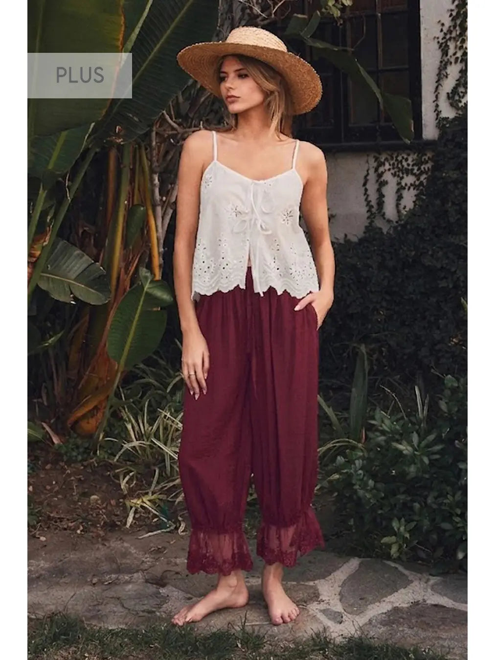 Relaxed Bloomer Pants