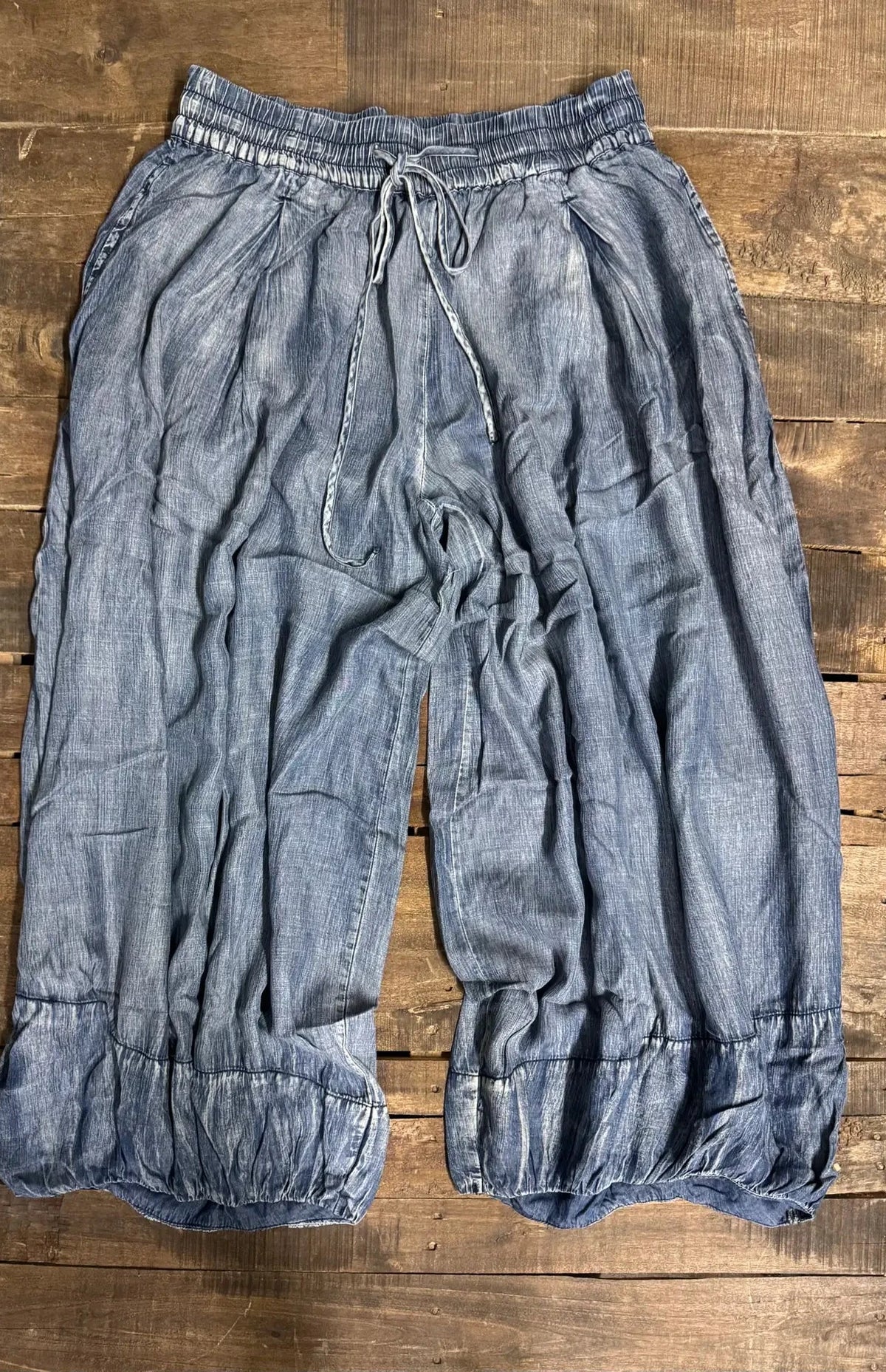 Bubble Dreams Pants - Chambray
