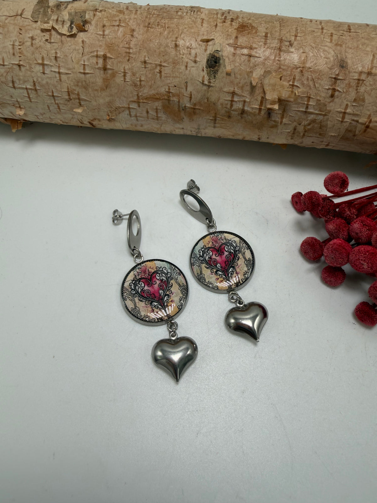 Sacred Heart Earrings