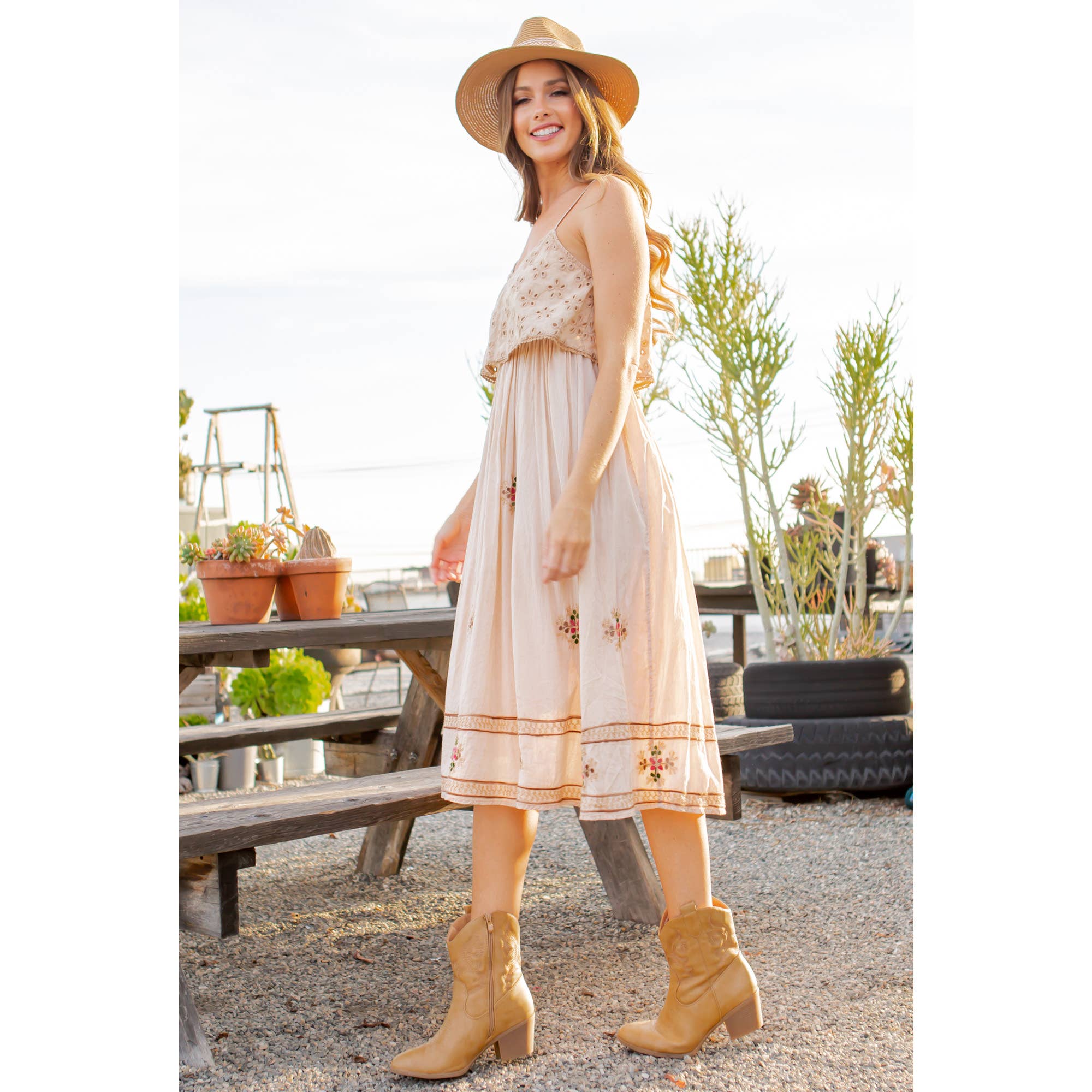 60s Inspired Sundress - ivyandlavyboutique Young Threads