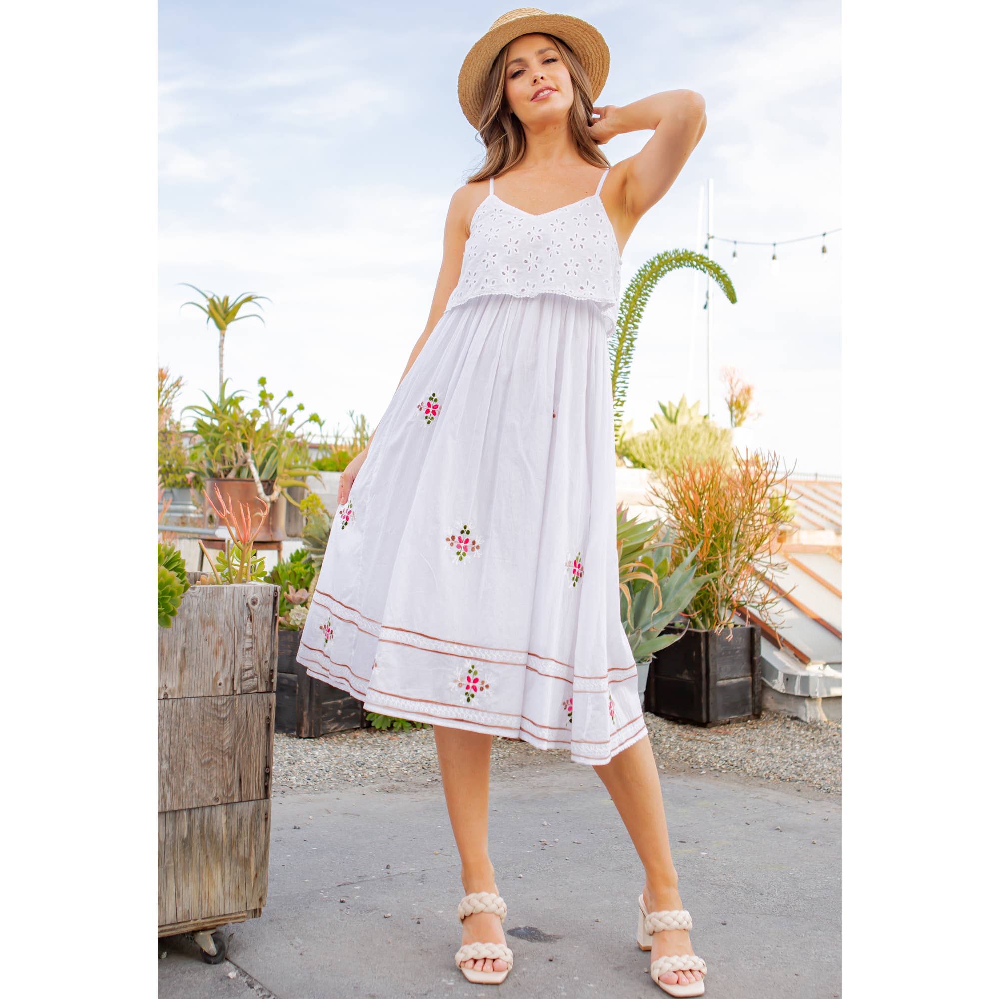 60s Inspired Sundress - ivyandlavyboutique Young Threads