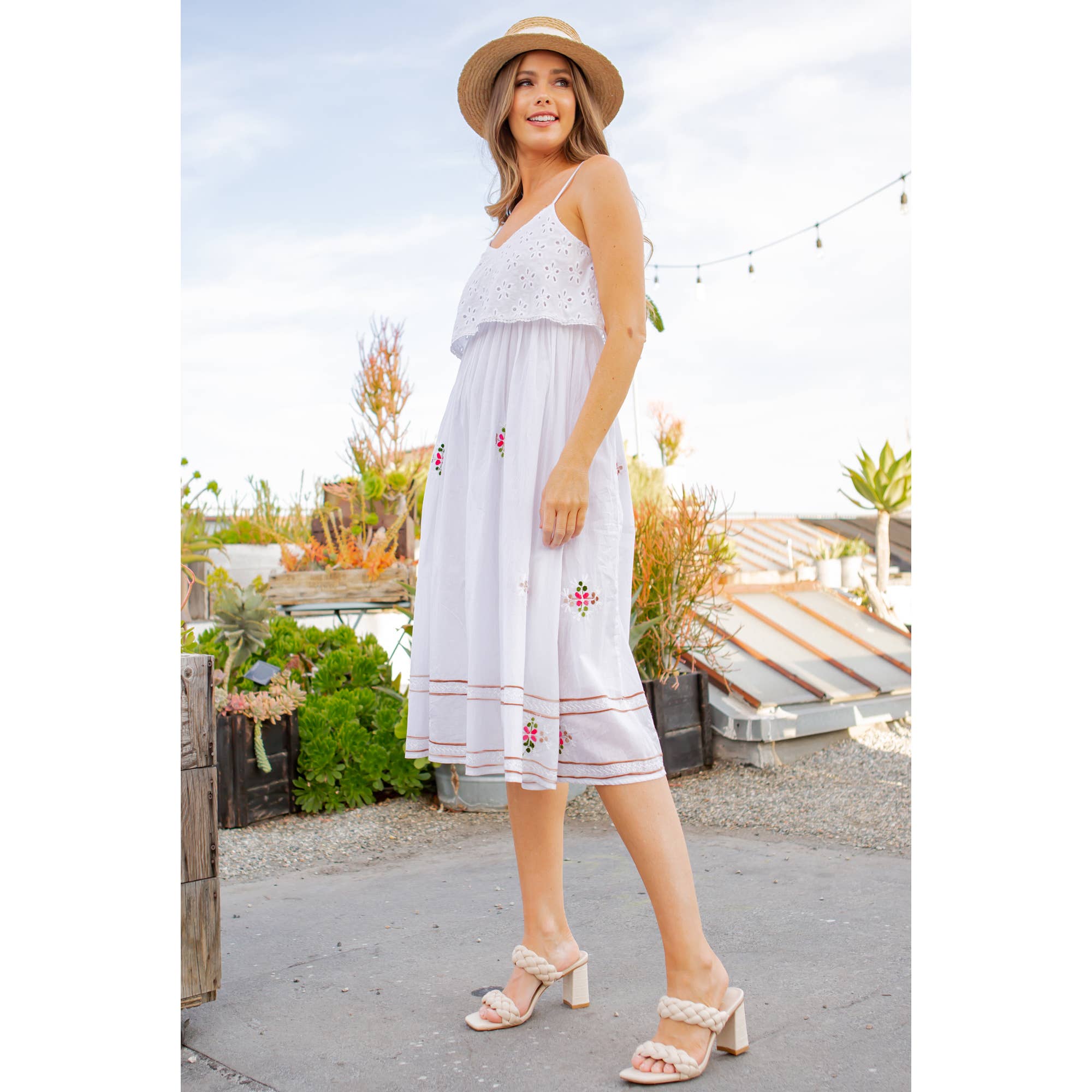 60s Inspired Sundress - ivyandlavyboutique Young Threads