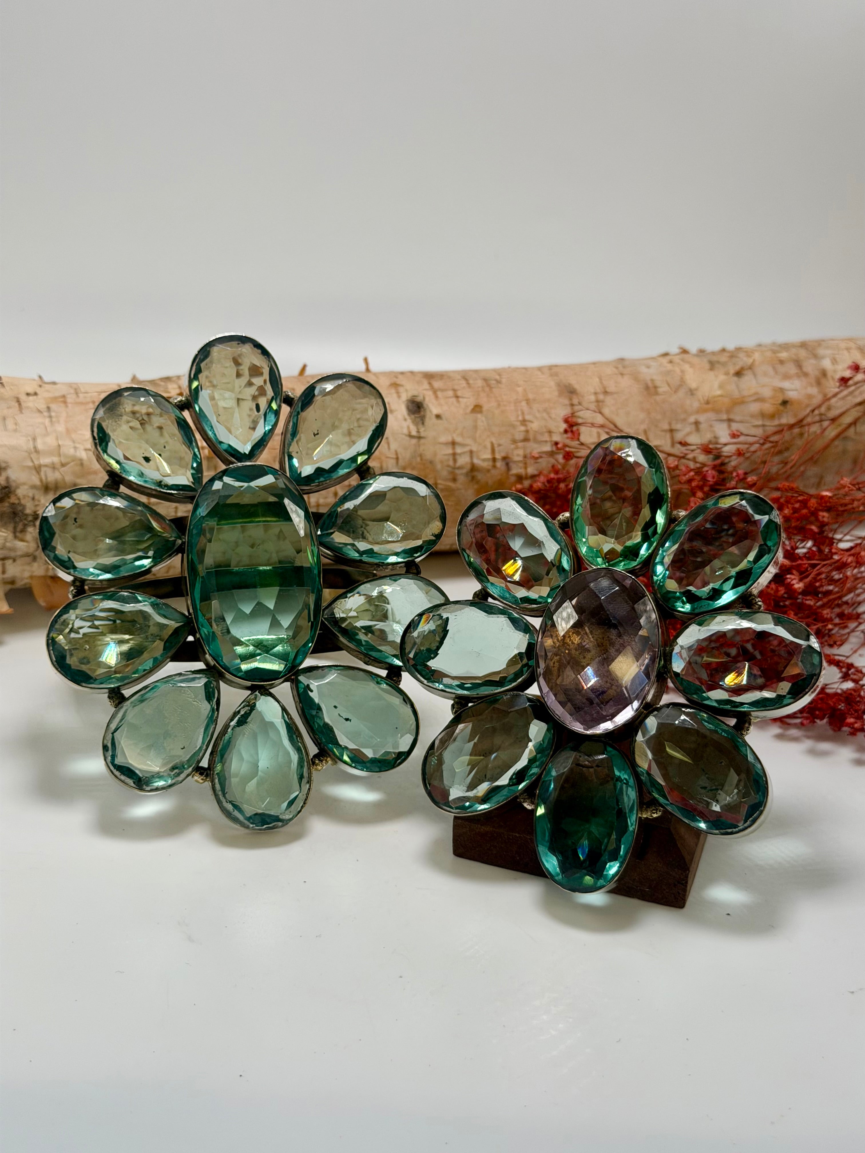 Flower Power 3 Line Cuff Style 3