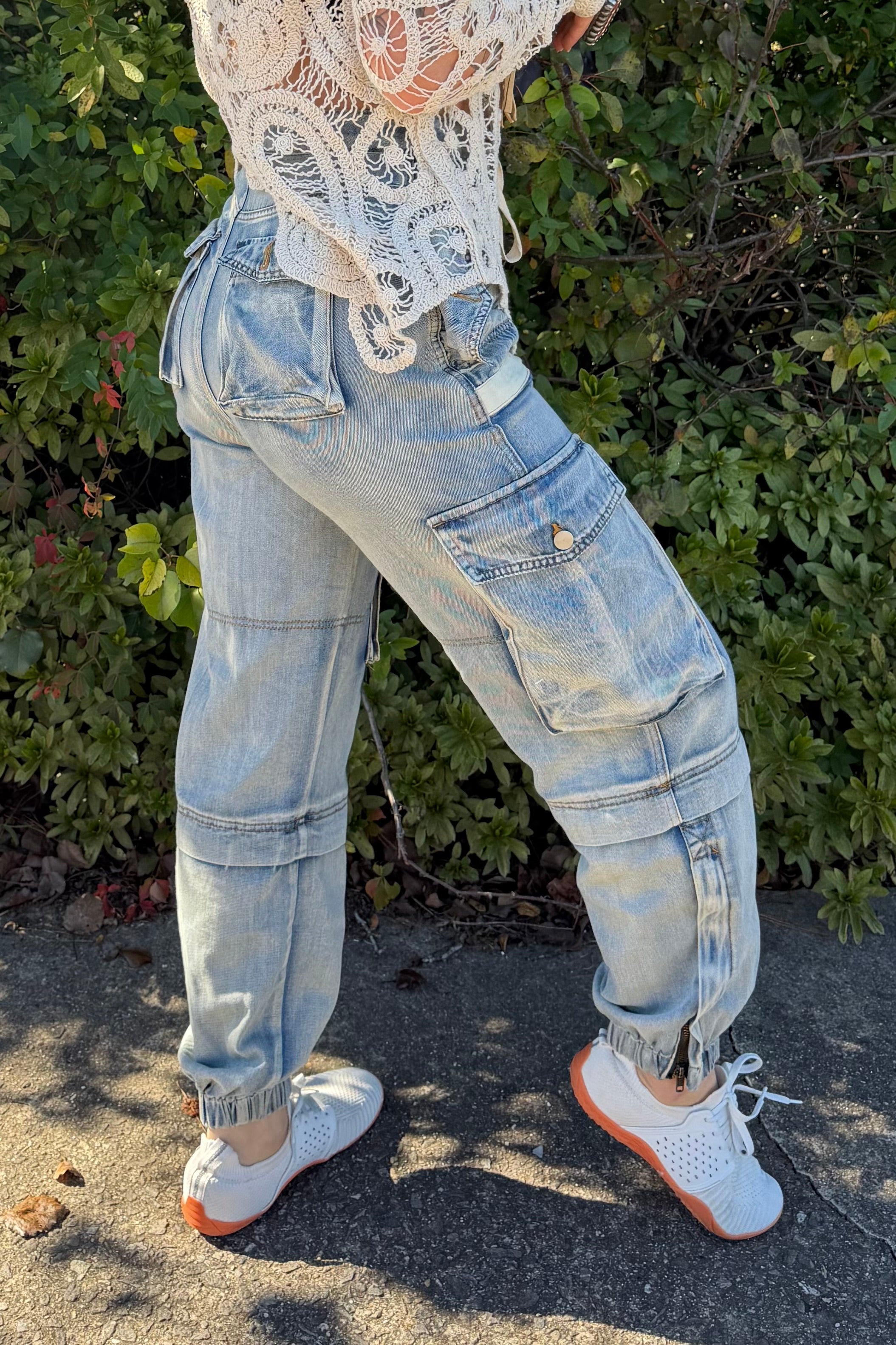 On the Run Zip Detail Jogger Pants