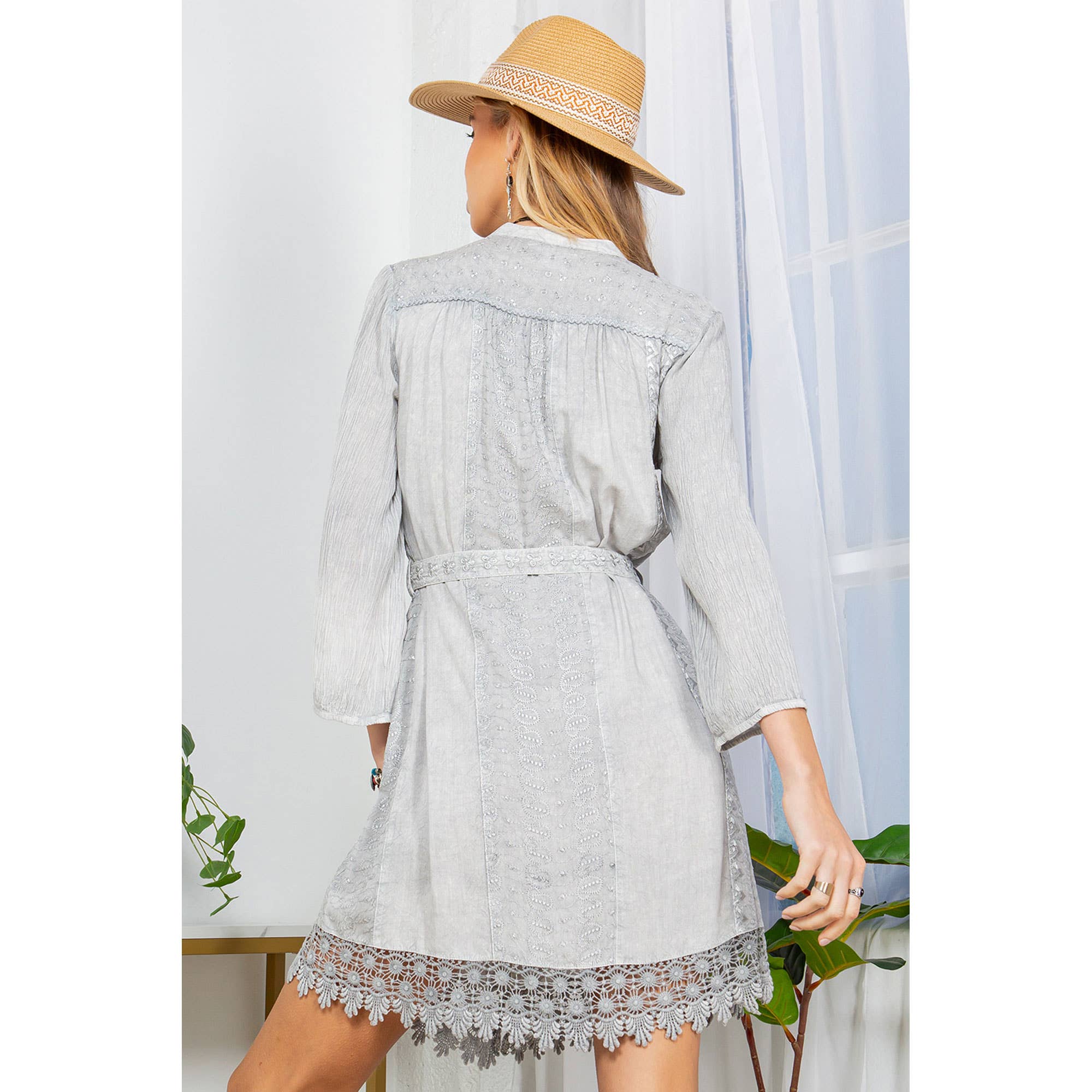 Kathy's Boho Baby Doll Dress