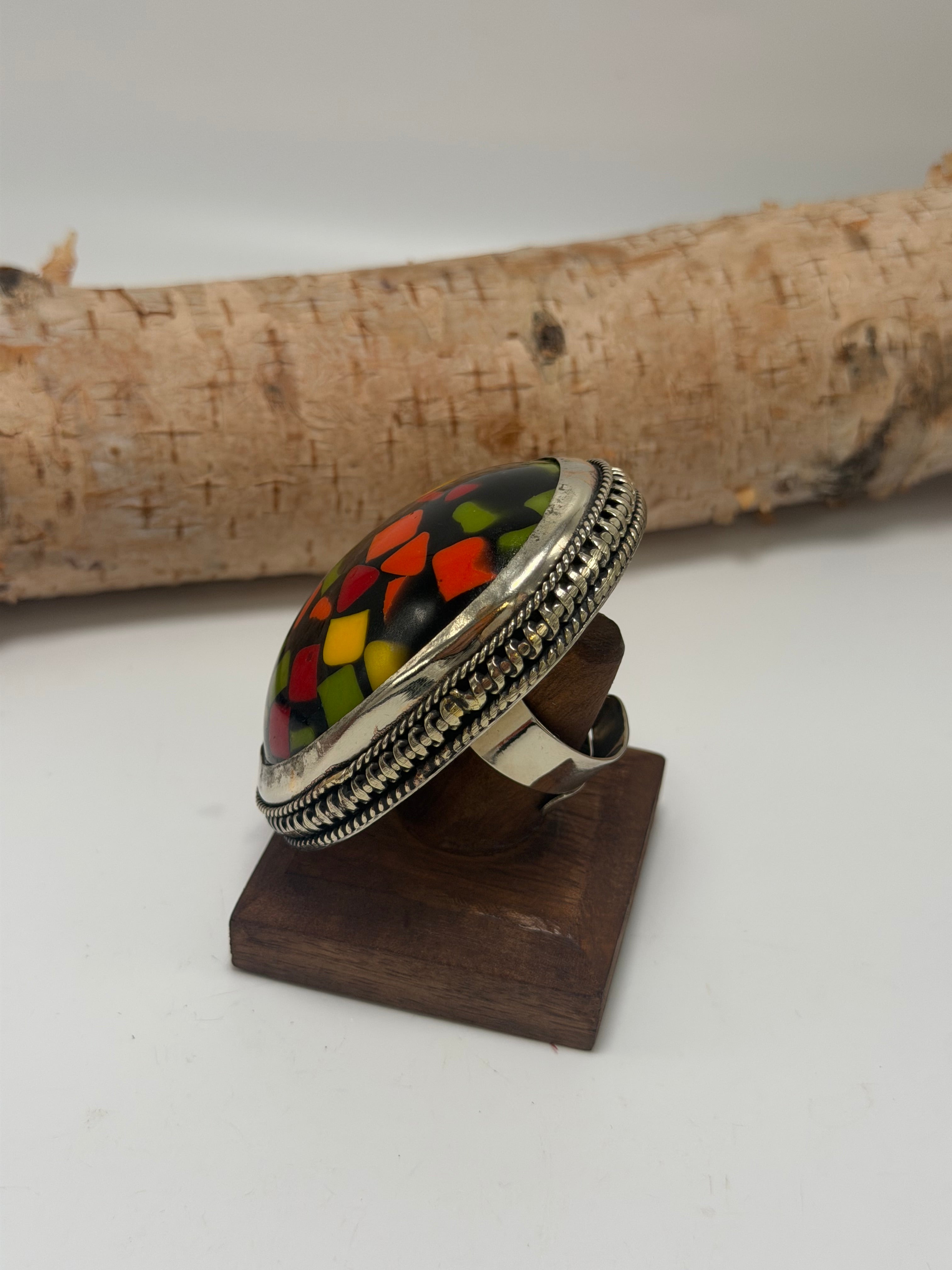 Retro Gum Dome Ring