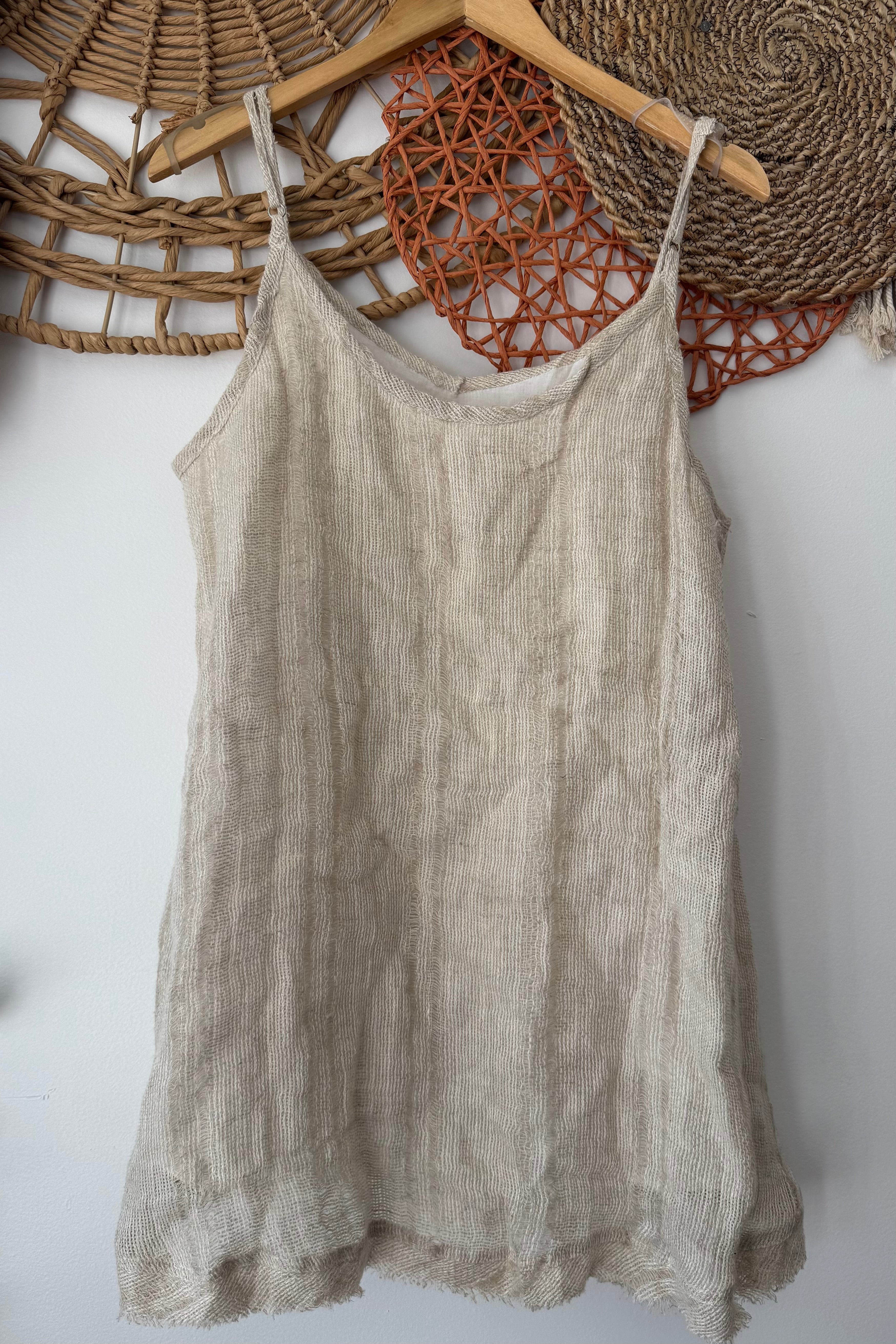 Paper Lace Tank