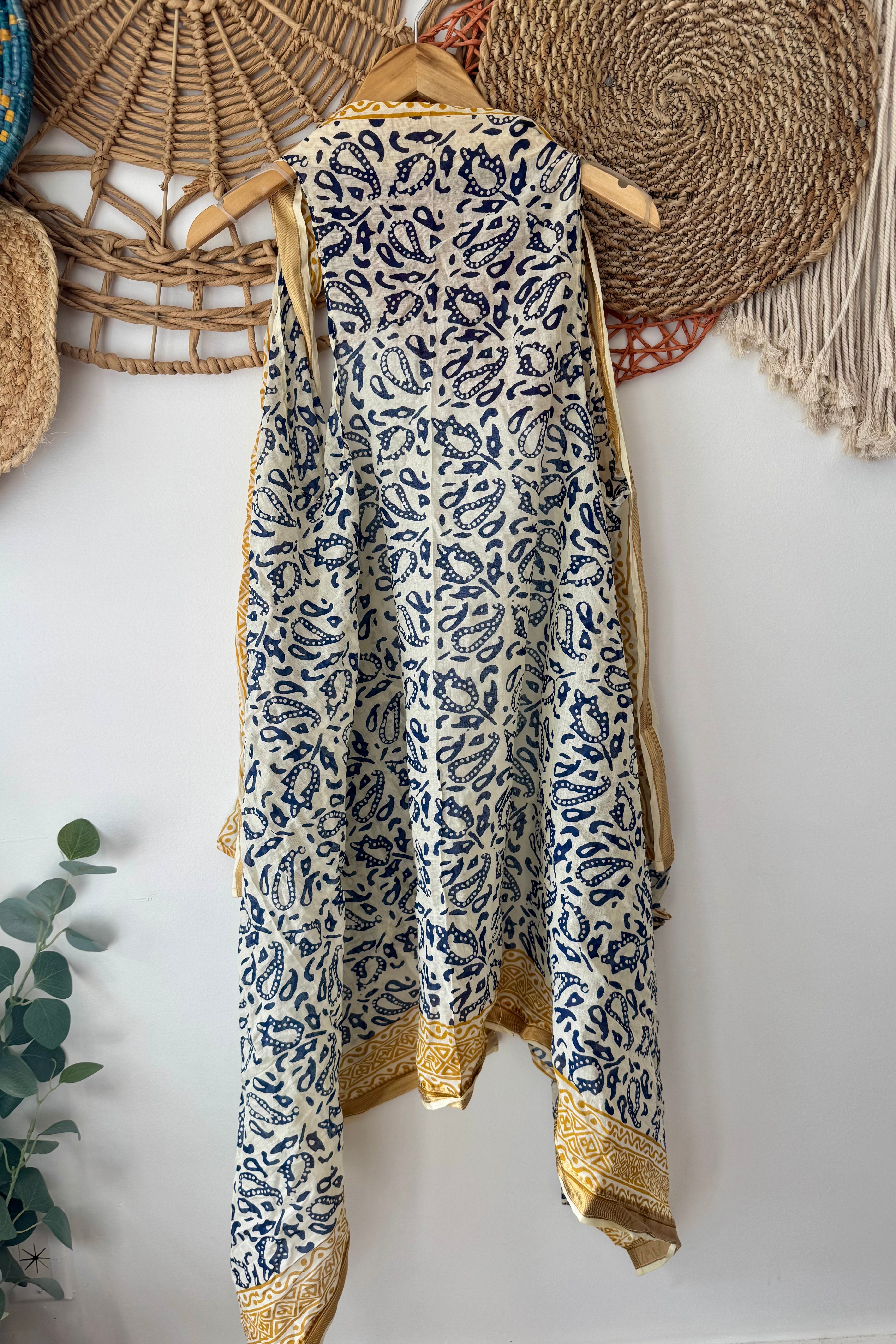 Sale Item - OS Block Printed Vest