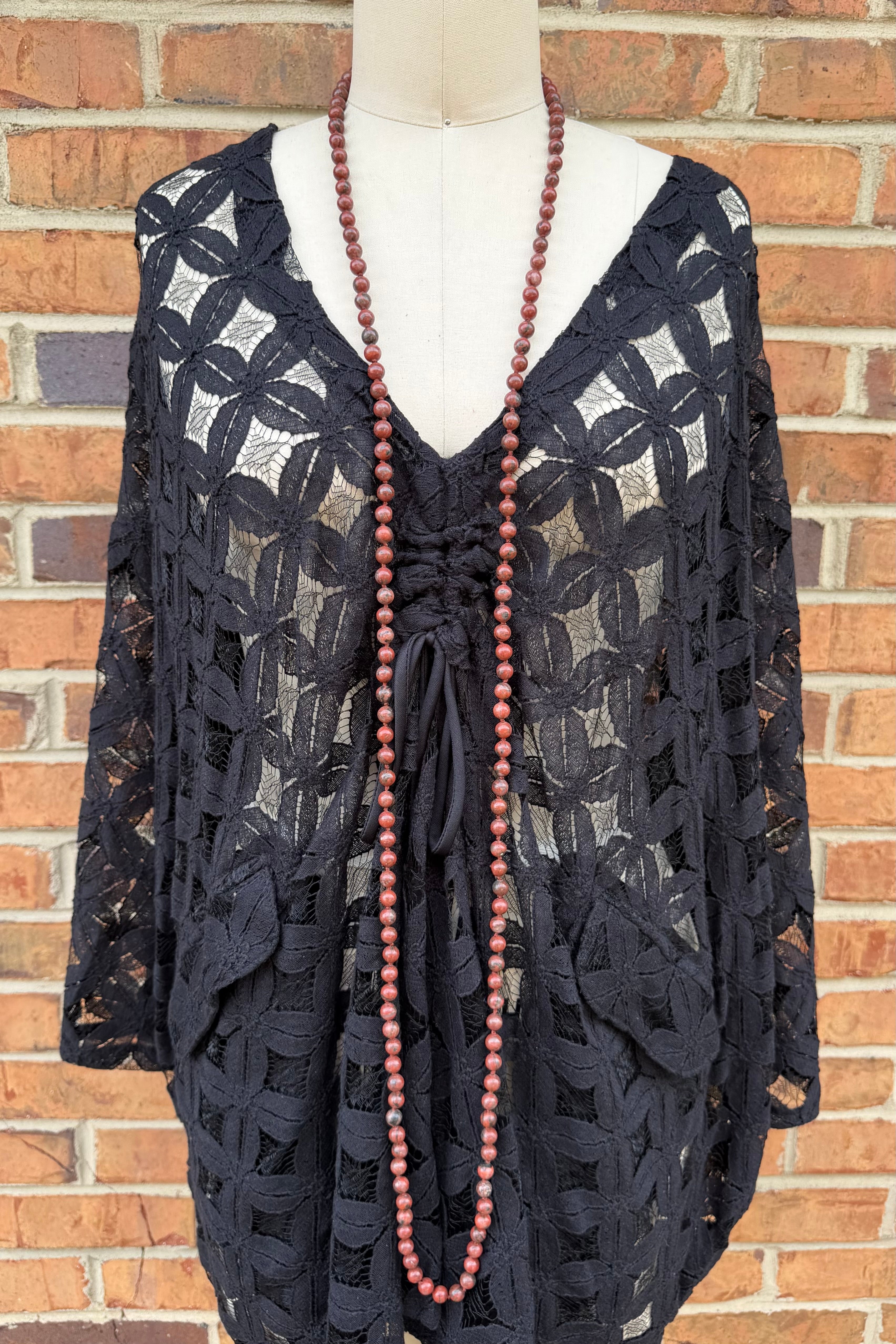 Simple Layered Beaded Necklace
