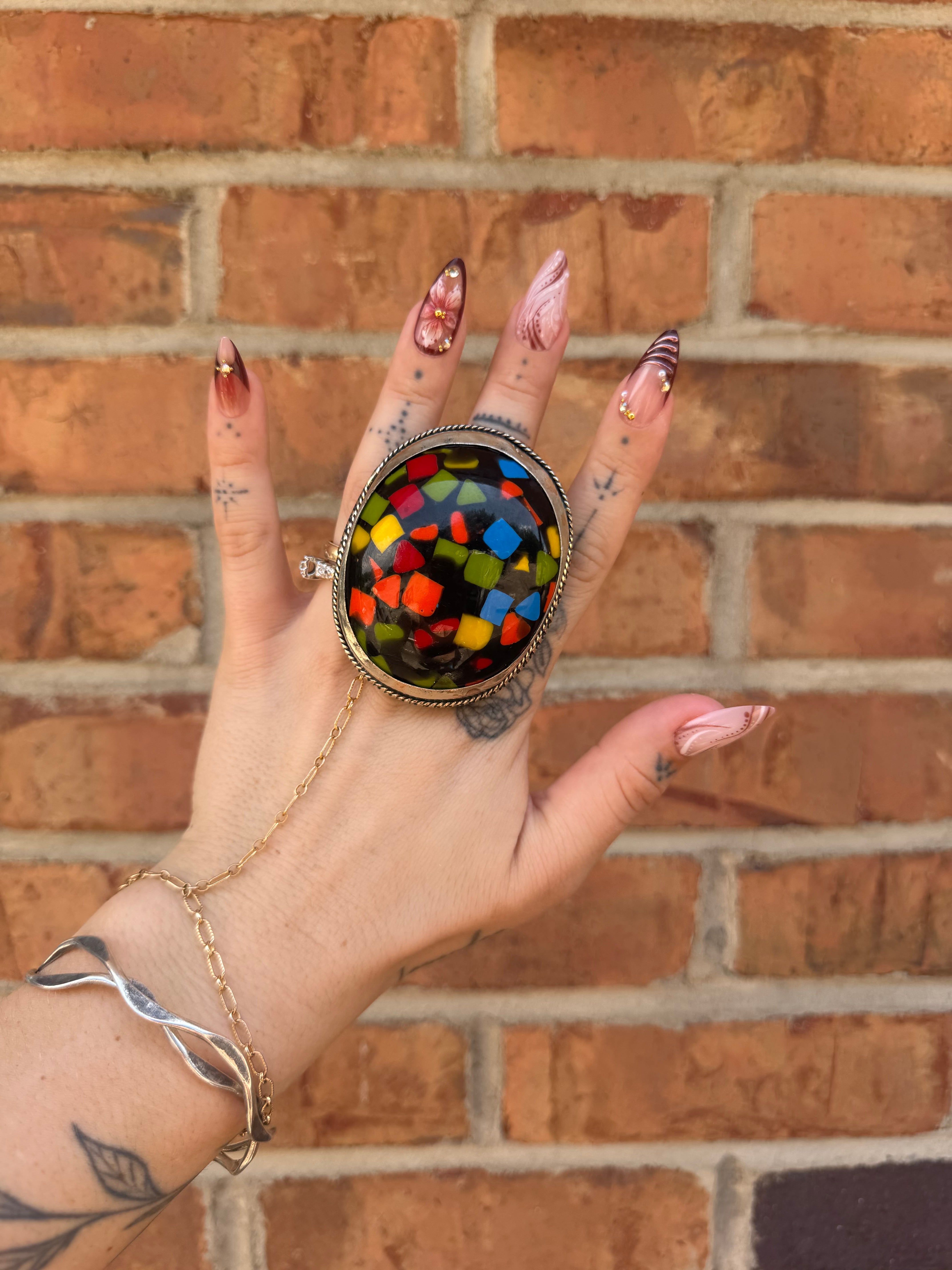Retro Gum Dome Ring