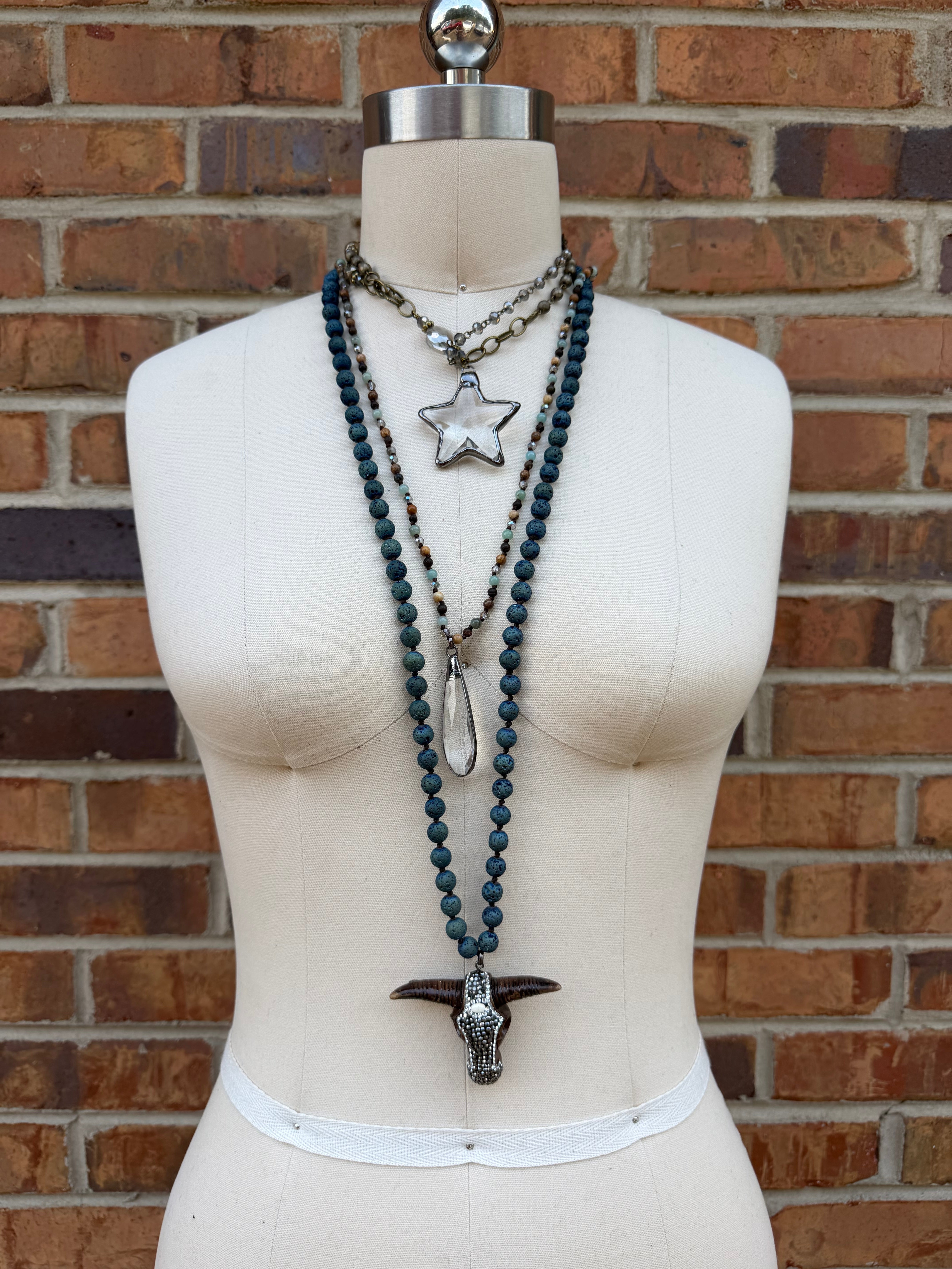 Star Flight Drop Necklace