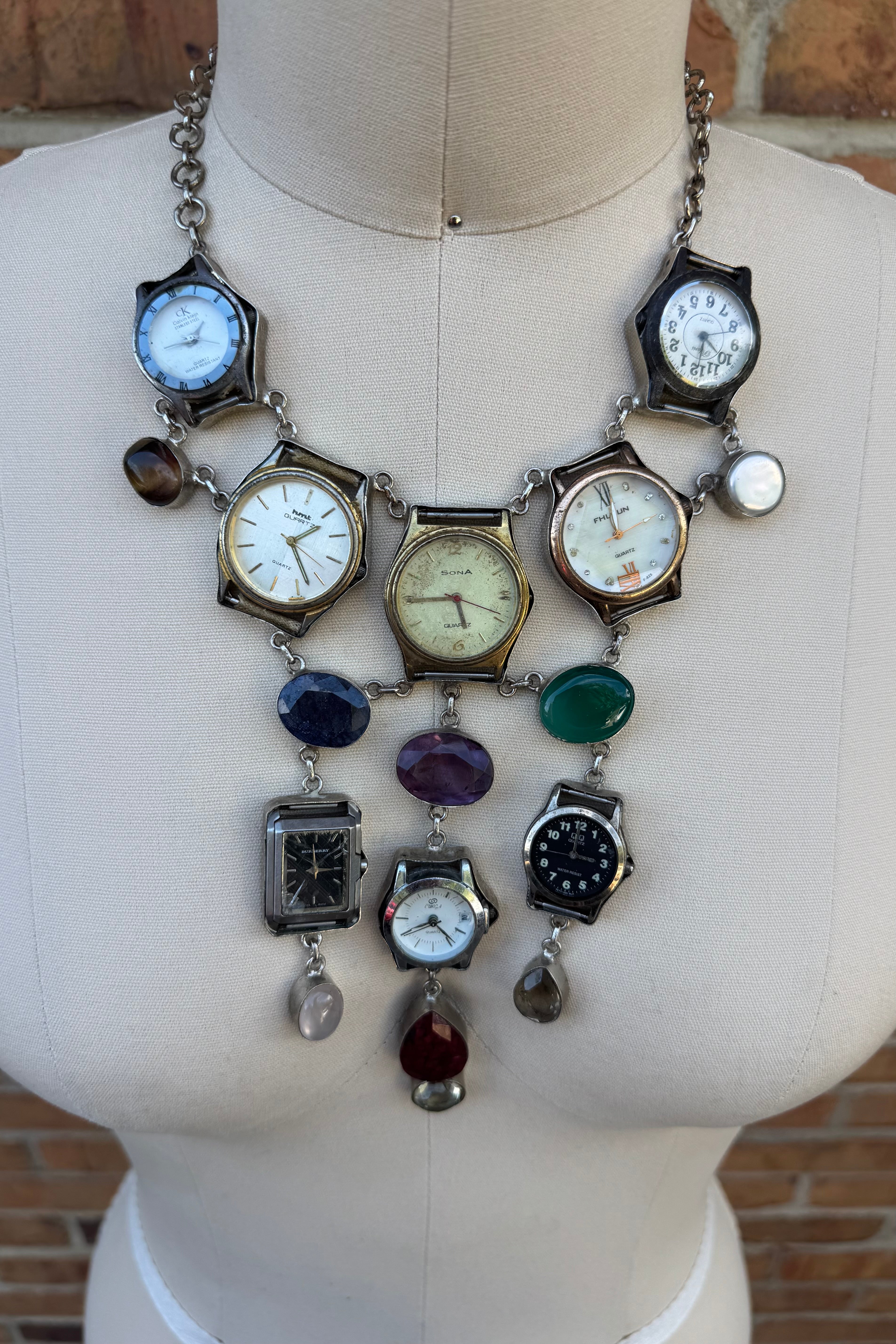 Damage/Tick Tock Don’t Stop Necklace