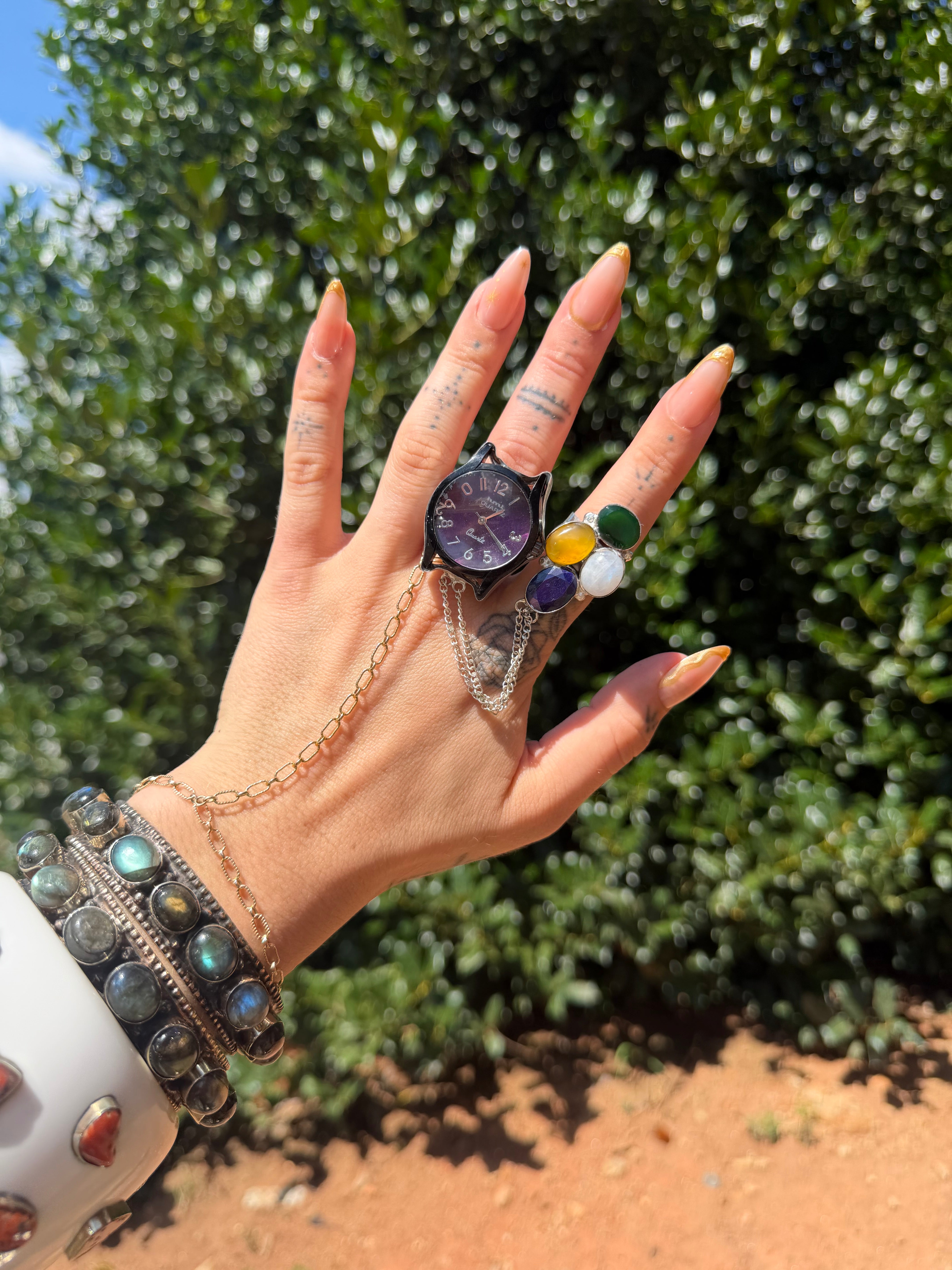 Tick Tock Double Ring - Style 19