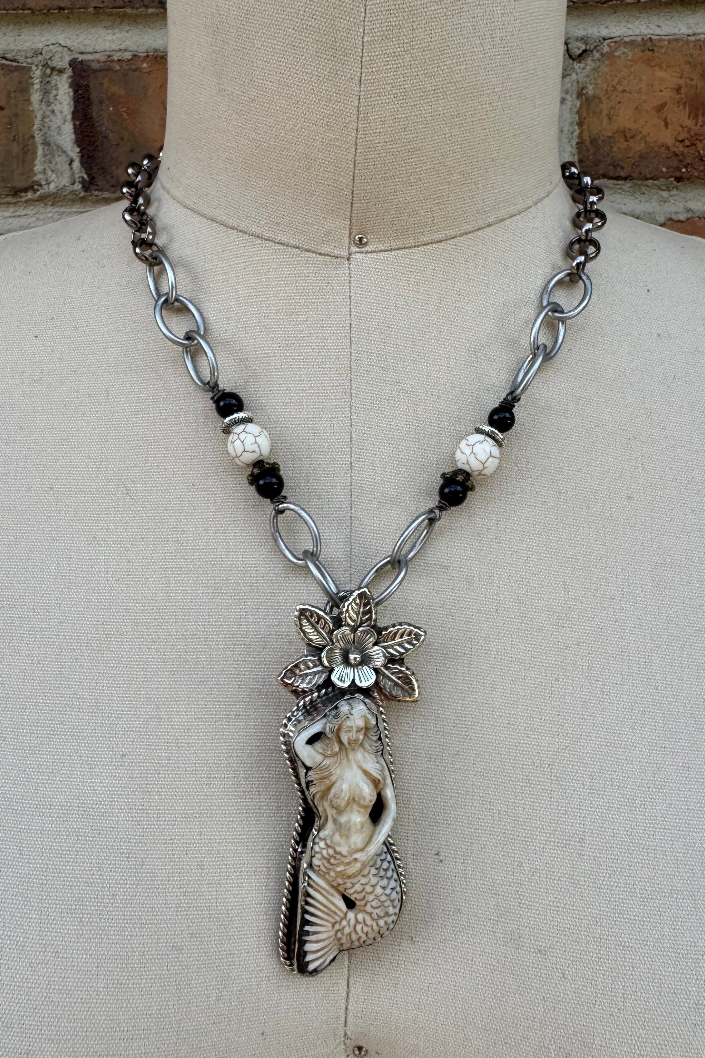 Sea Maiden Mermaid Necklace