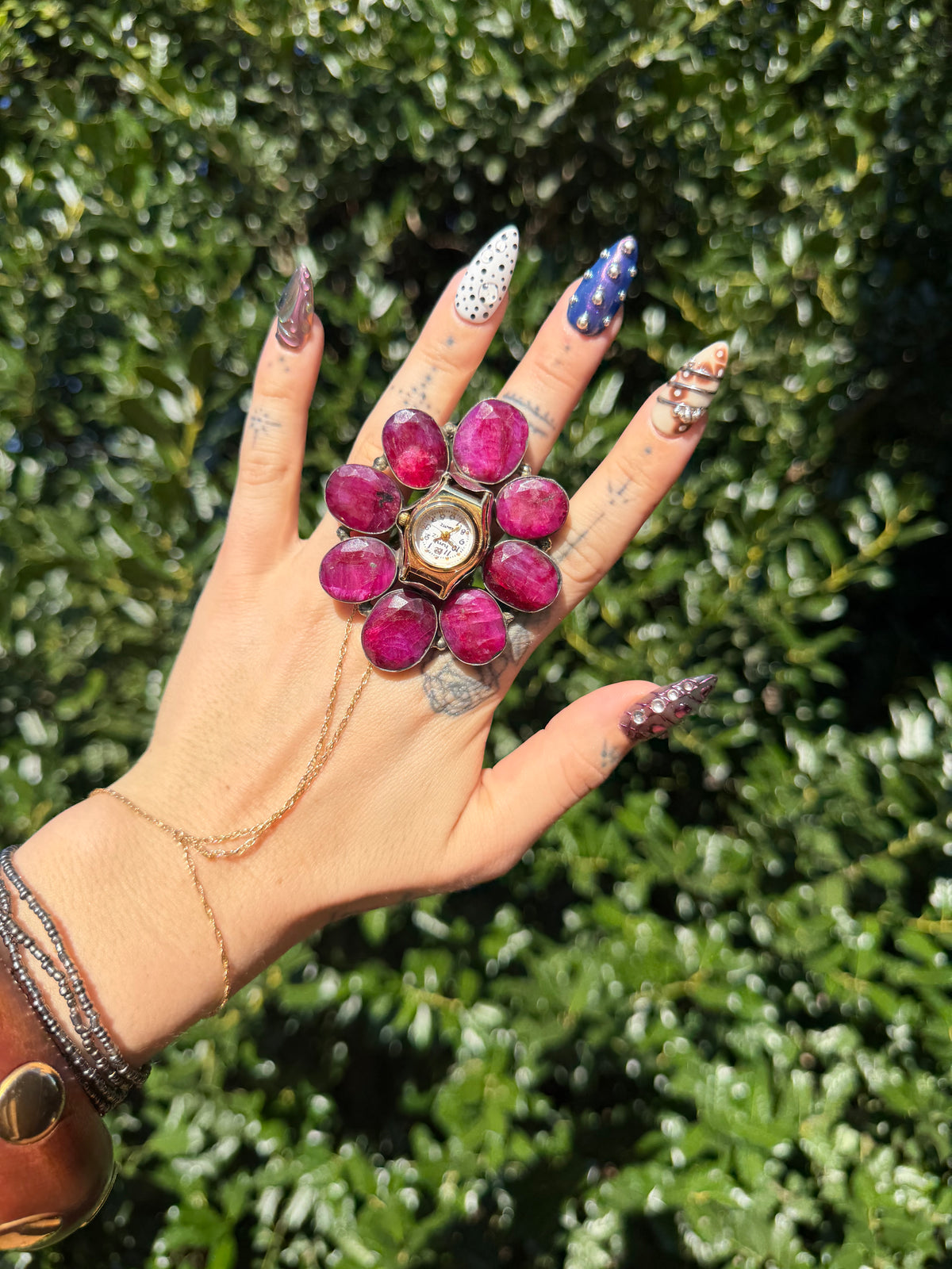 Half Past Agate Ring