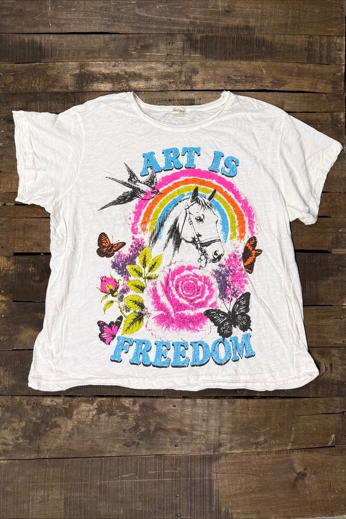 Worn and Weathered Tee - Derby