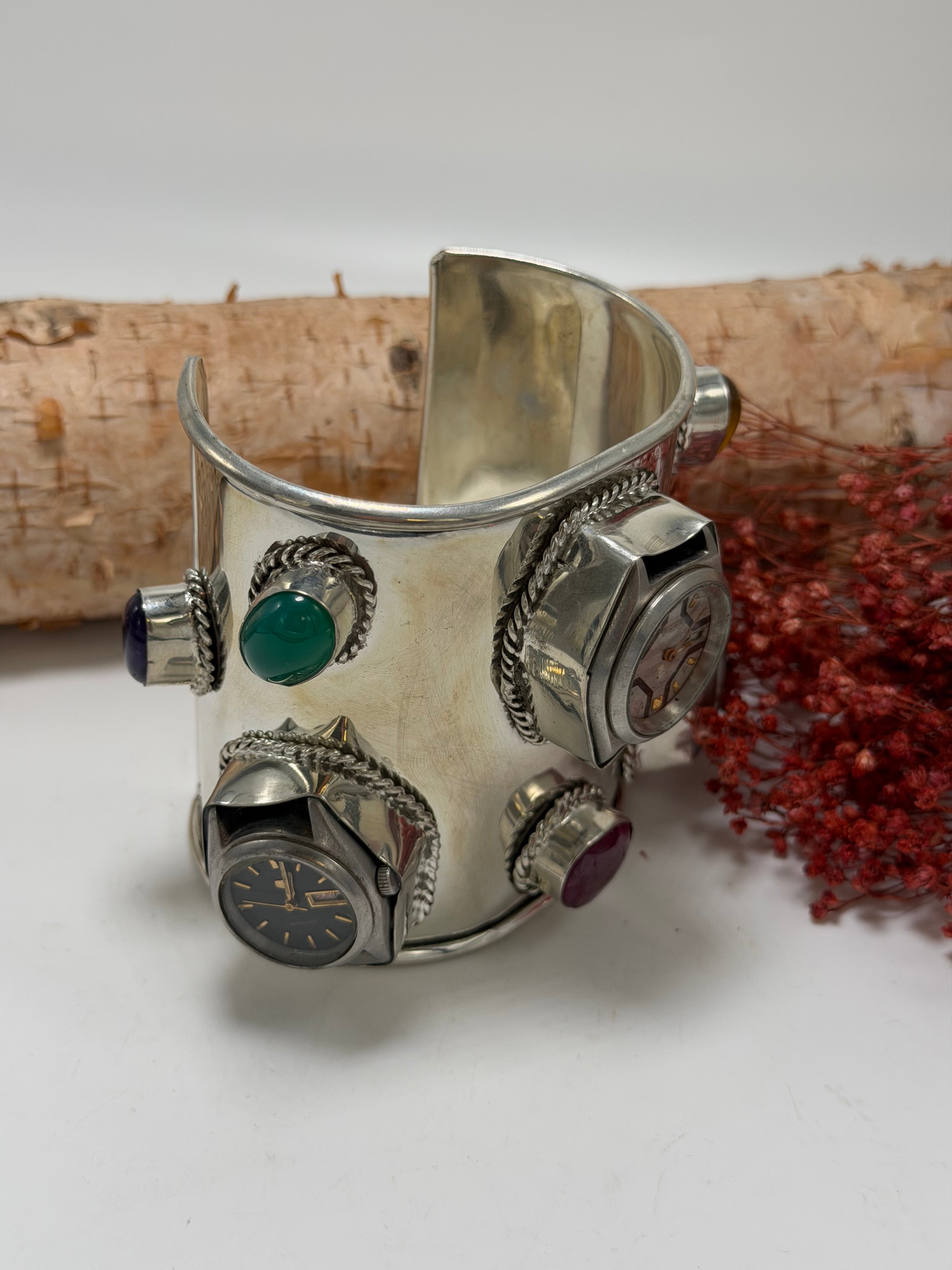 Clocking In 8 Piece Watch Cuff