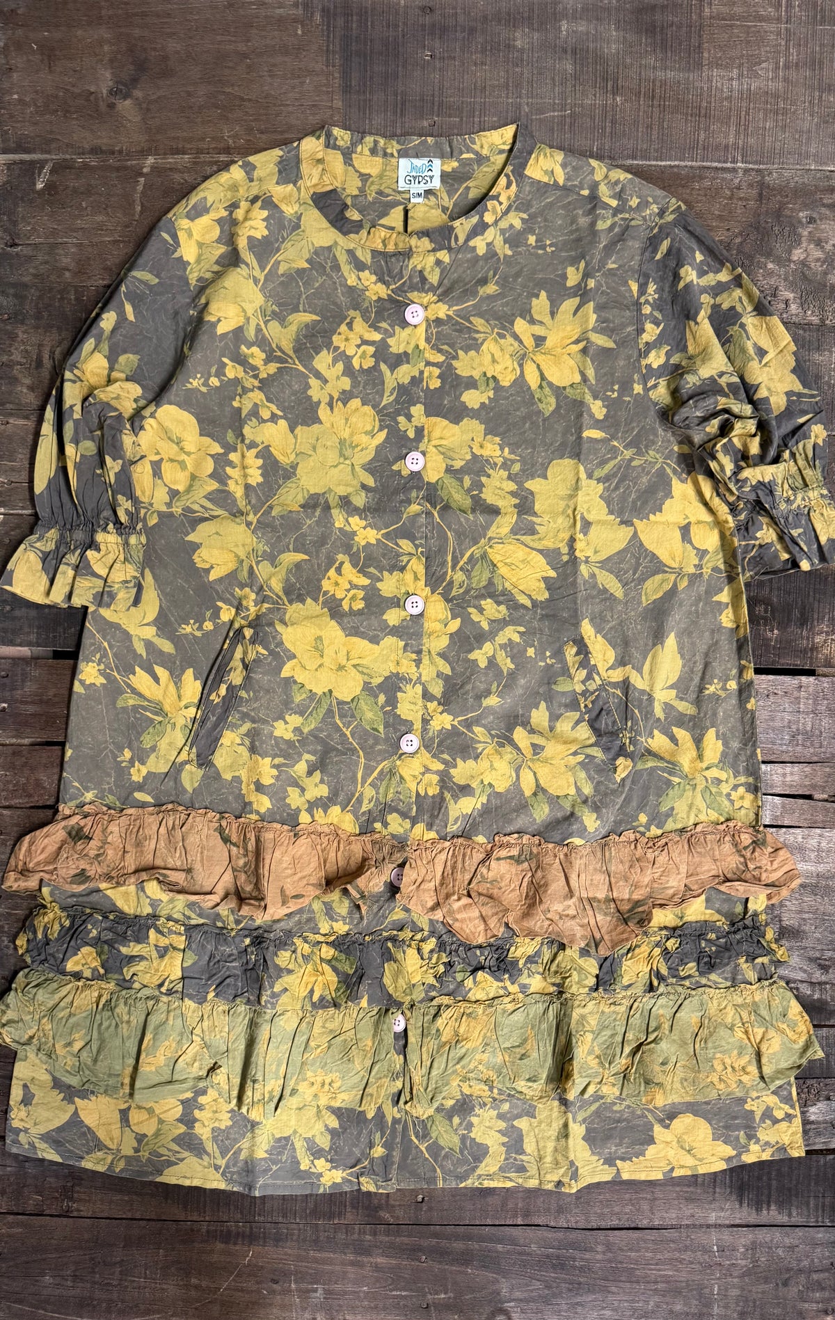 Painted Petals Duster Tunic
