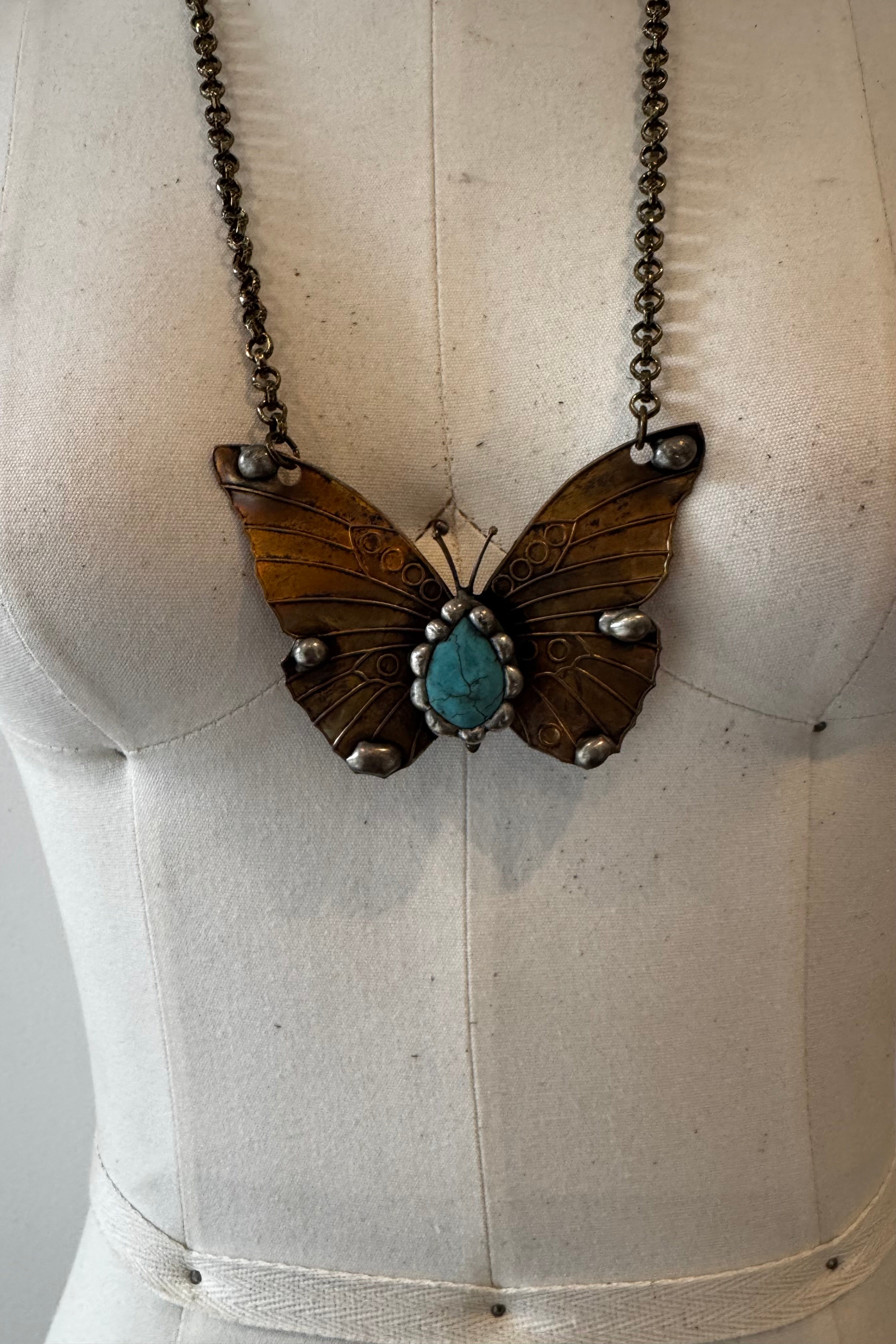 Big Butterfly Necklace