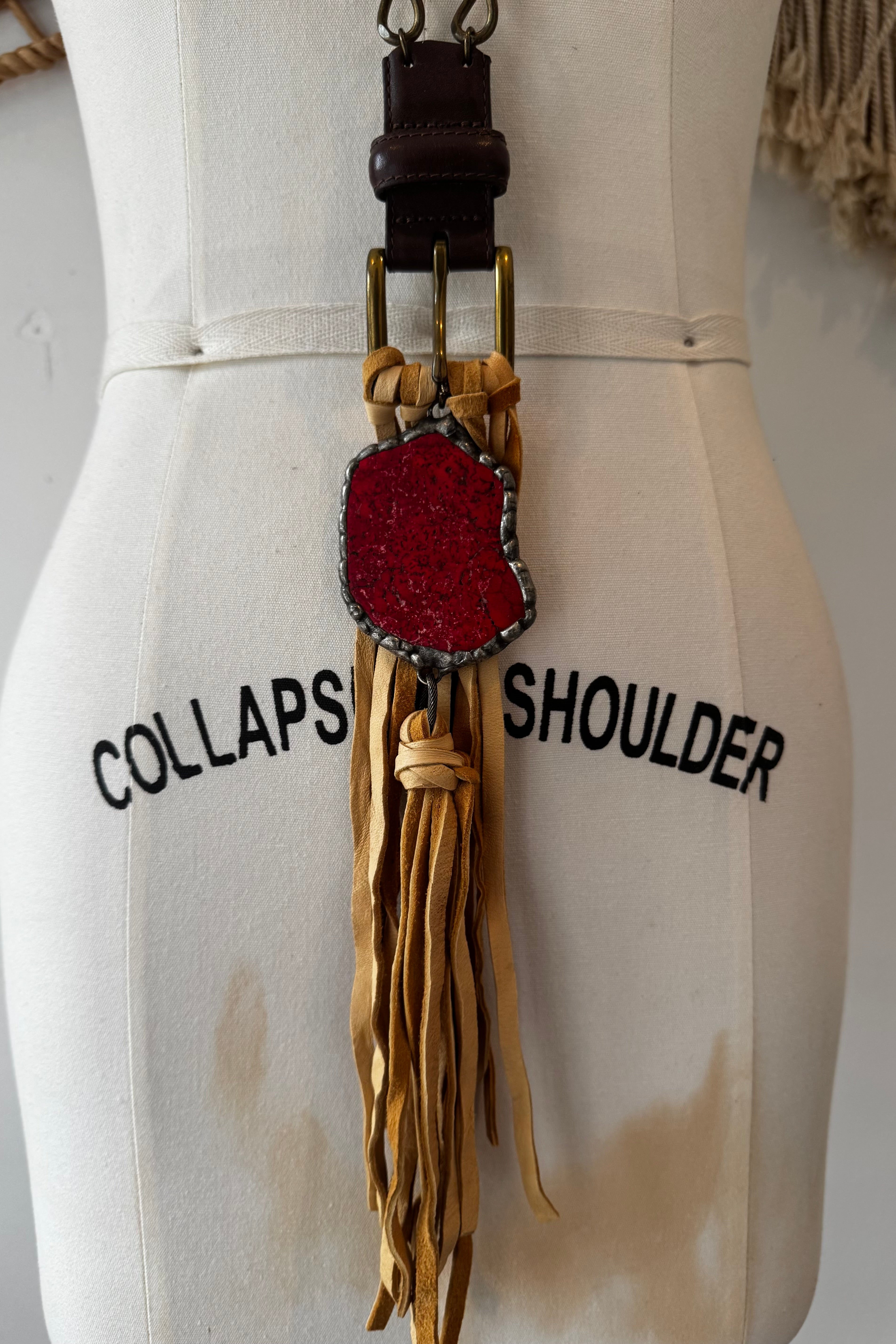Buckle Up Buttercup in Red
