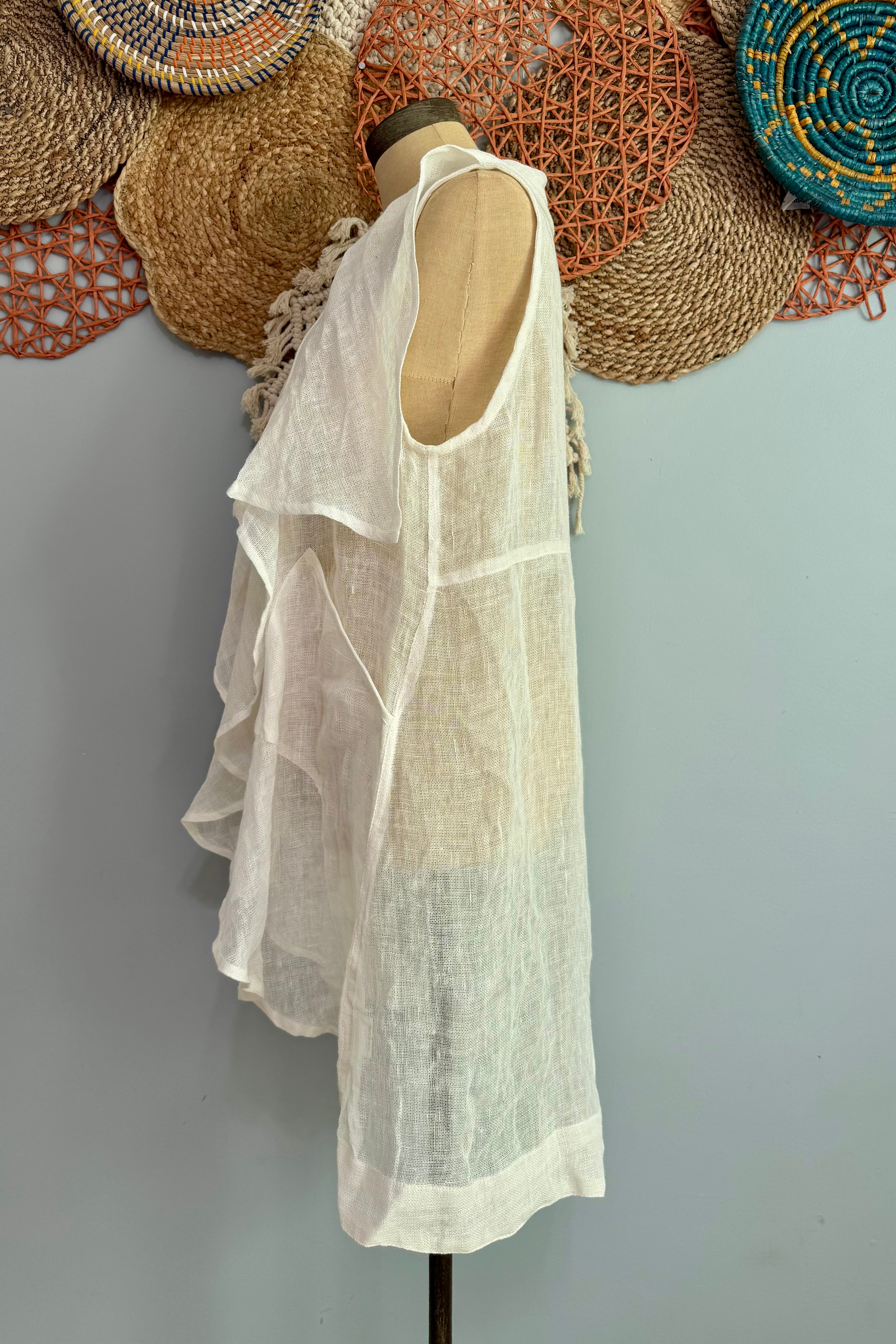 Sale Everyday Casual Linen Vest