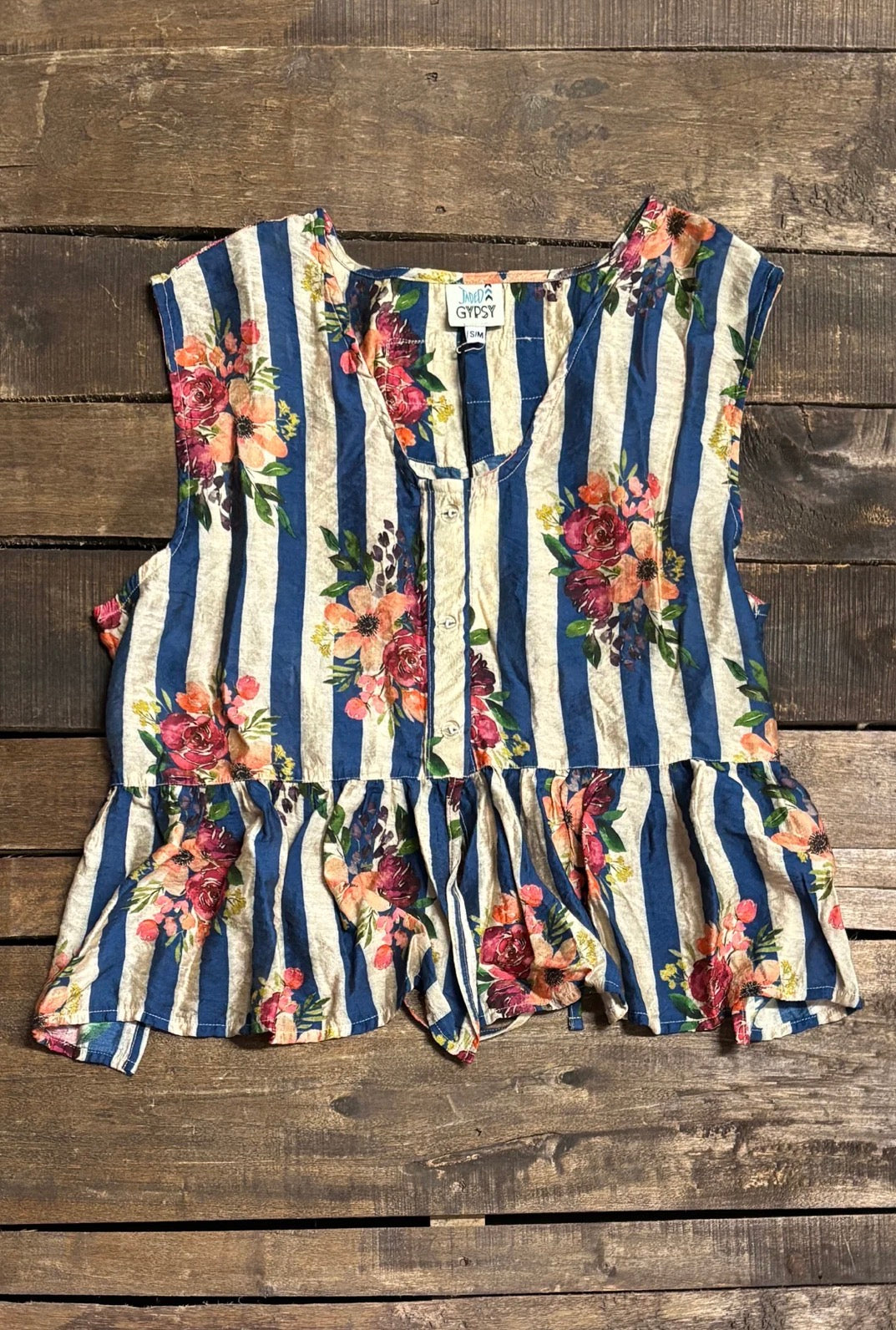 Starlight Drift Tank - Royal Stripe