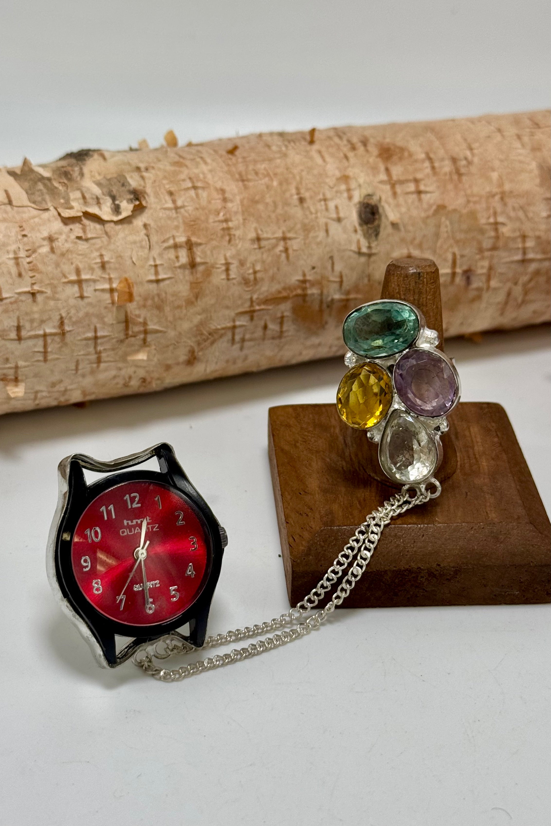 Tick Tock Double Ring - 7